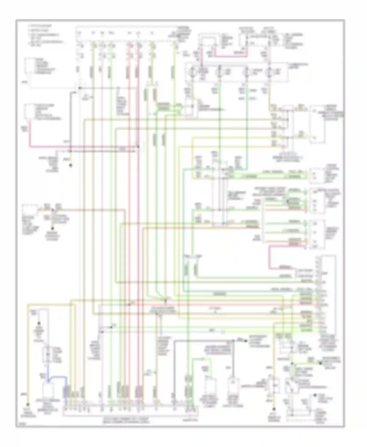 Wiring diagram efi main relay for Toyota Camry XV10 (1991-1997) (1 of 6)
