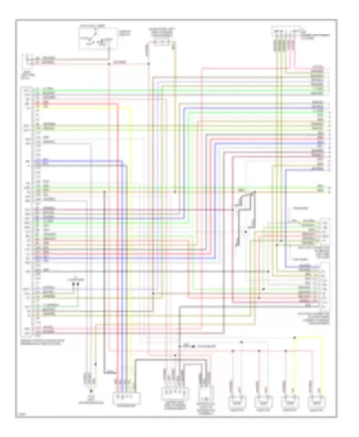 Wiring diagram tmc made for Toyota Camry XV10 (1991-1997) (5 of 5)