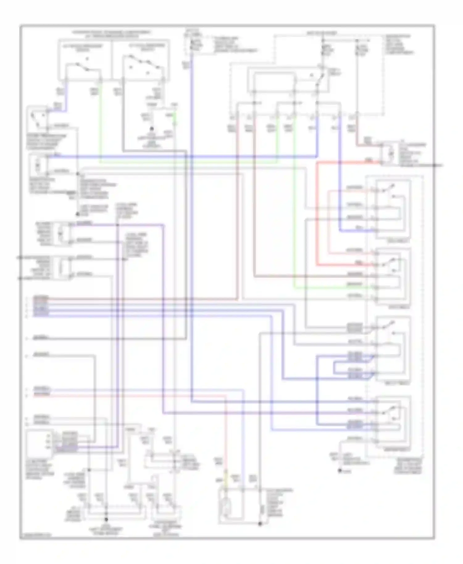 Camry Toyota XV20 (1994-2002): 2.2l, automatic a/c circuit (2 of 2)
