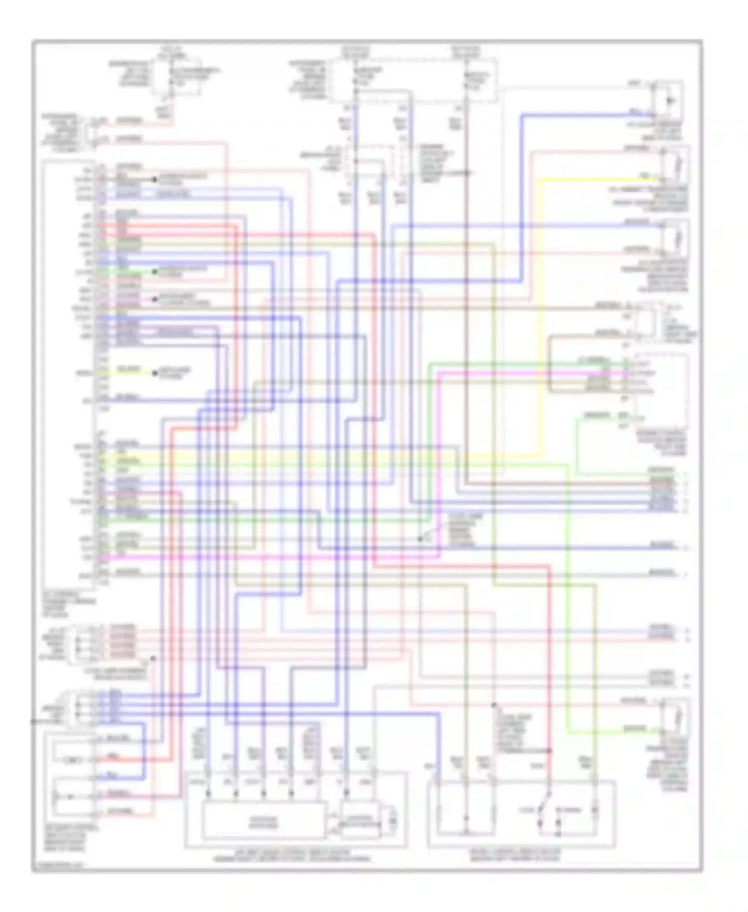 Camry Toyota XV20 (1994-2002): 3.0l, automatic a/c circuit (1 of 2)