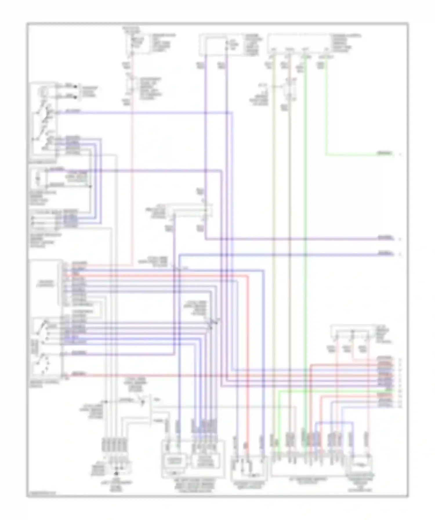 Camry Toyota XV20 (1994-2002): 3.0l, manual a/c circuit (1 of 2)