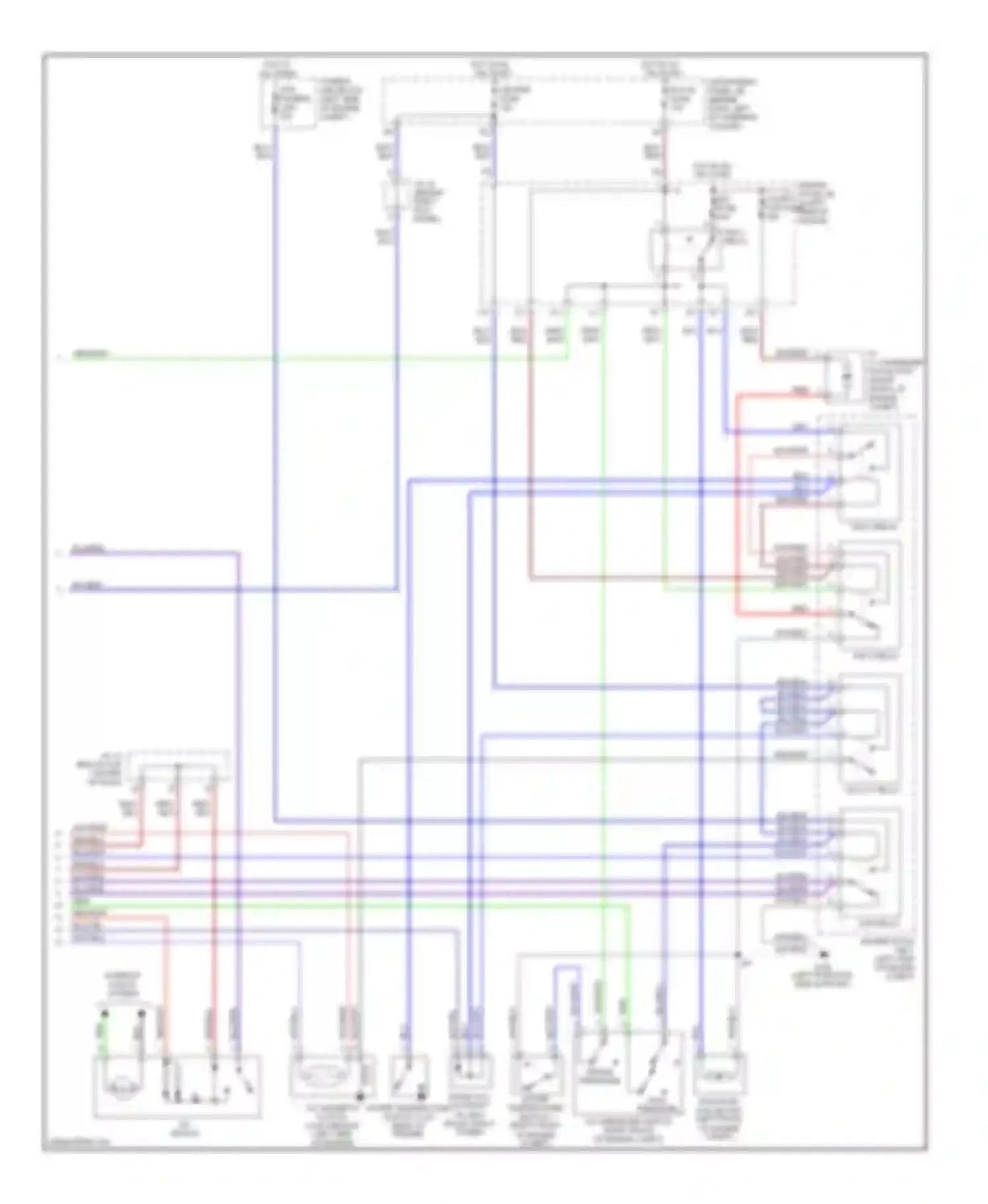 Camry Toyota XV20 (1994-2002): 3.0l, manual a/c circuit (2 of 2)