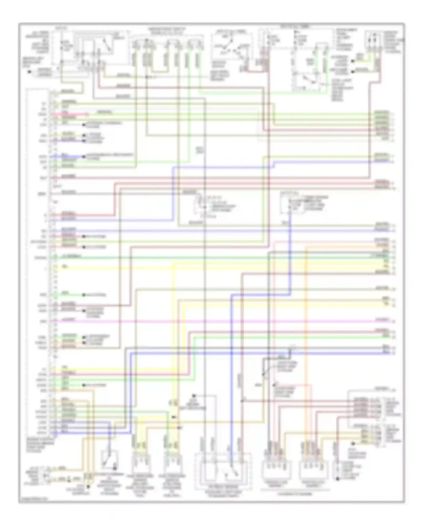 Camry Toyota XV20 (1994-2002): Wiring diagram engine performance 2.2l cngs (1 of 3)