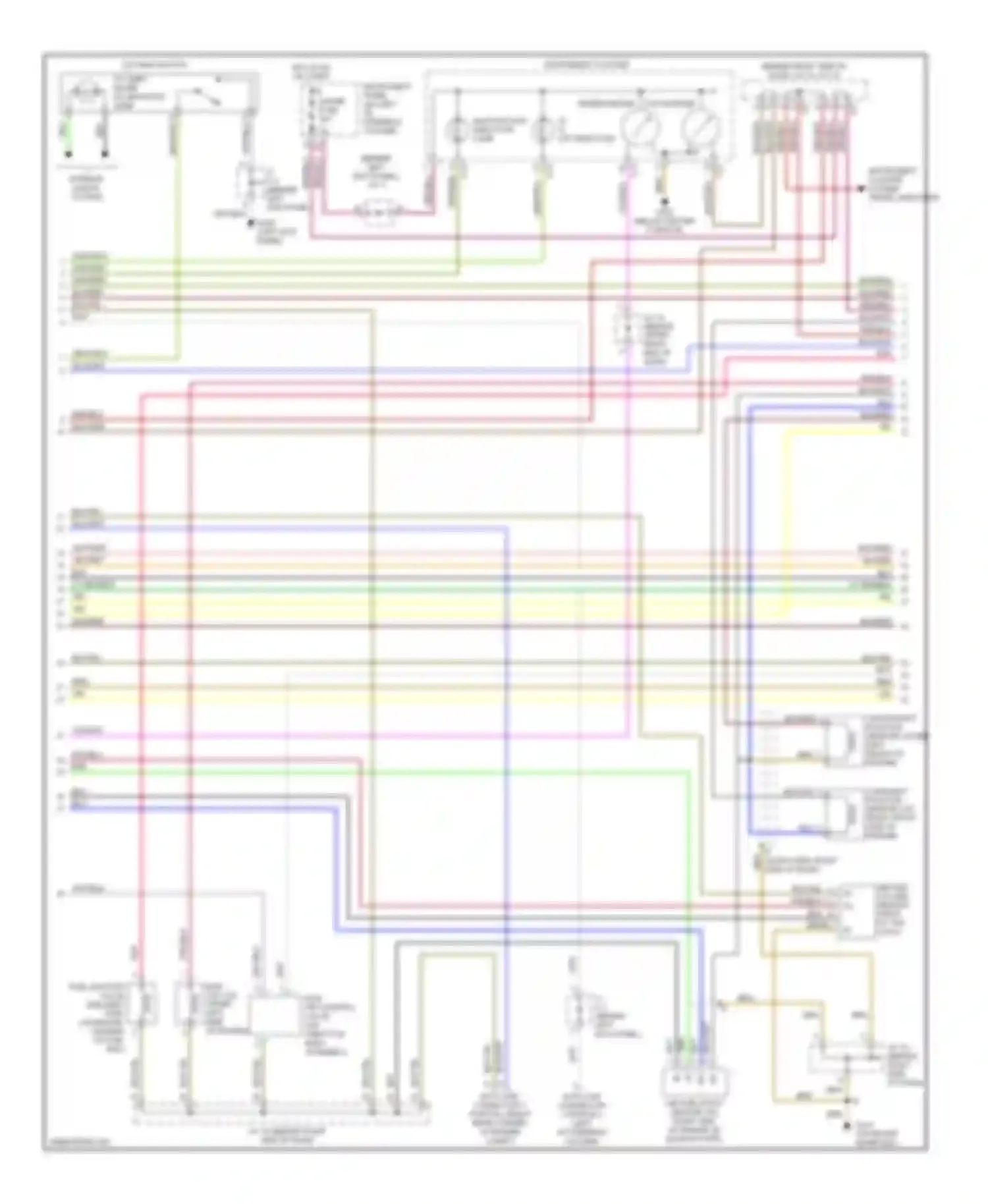 Camry Toyota XV20 (1994-2002): Wiring diagram engine performance 2.2l cngs (2 of 3)
