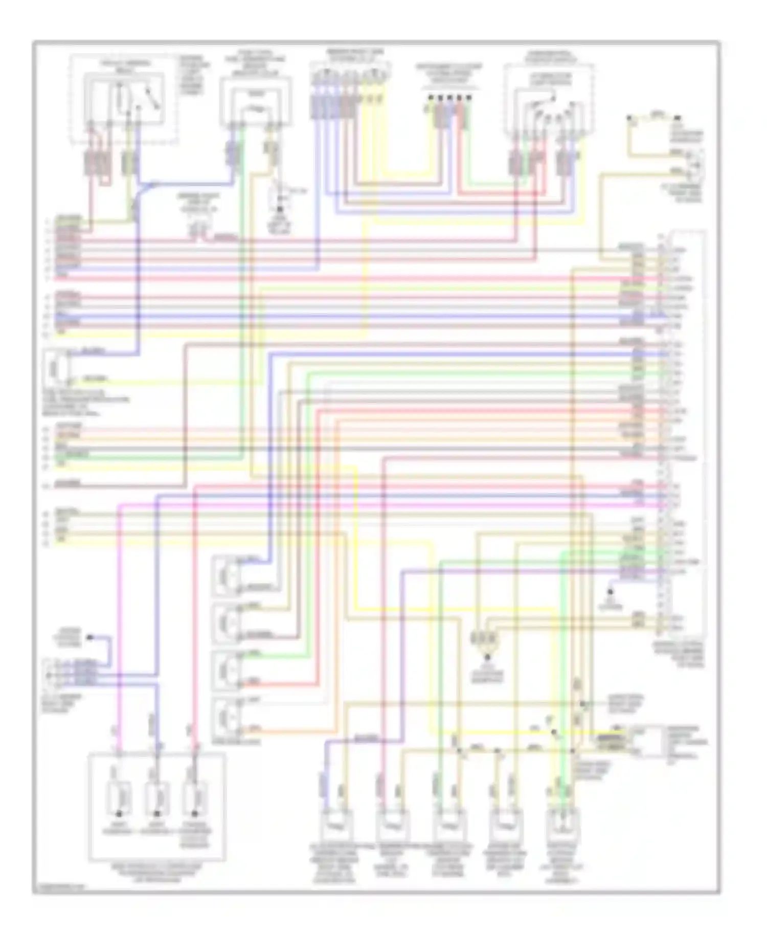 Camry Toyota XV20 (1994-2002): Wiring diagram engine performance 2.2l cngs (3 of 3)