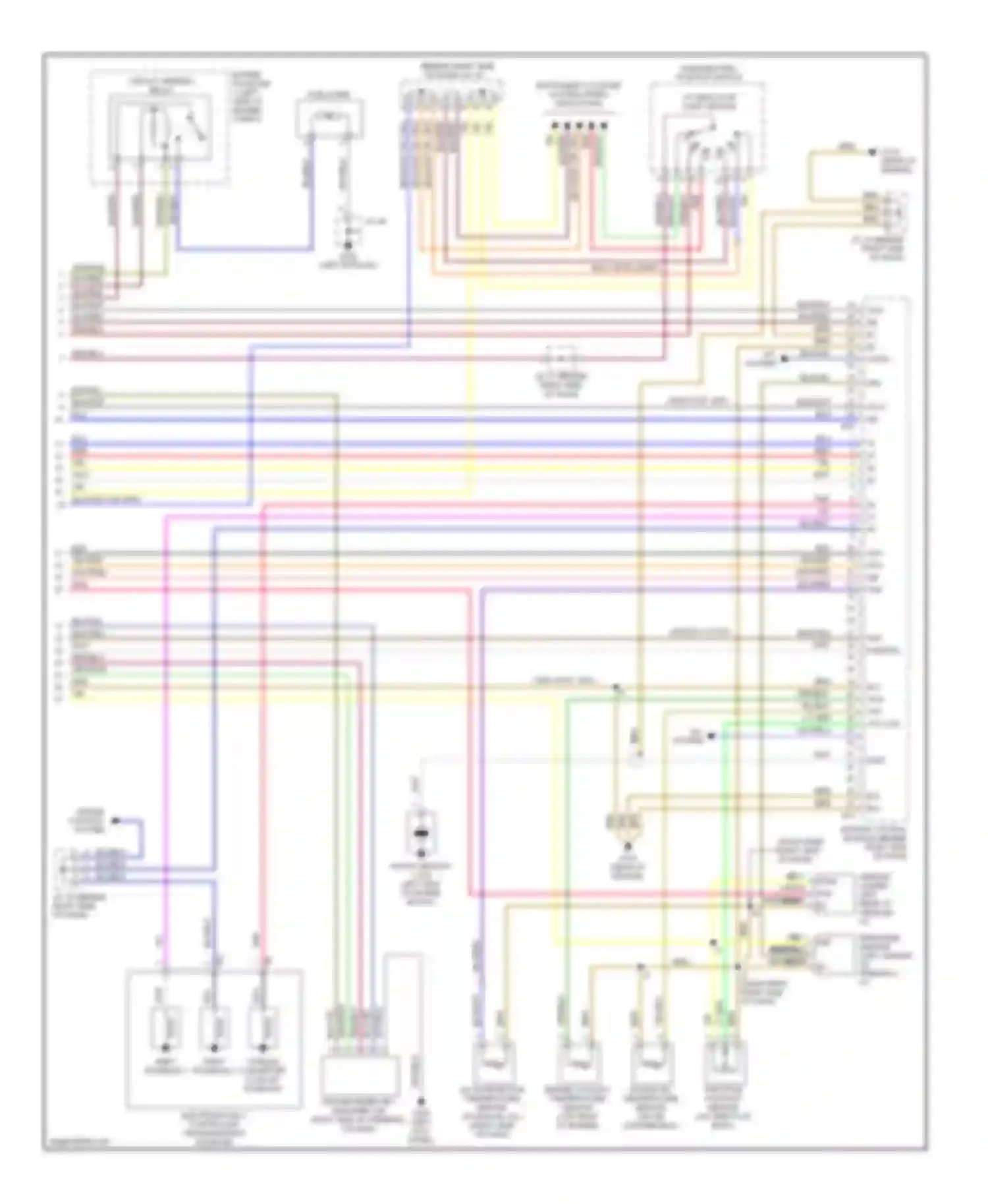 Camry Toyota XV20 (1994-2002): Wiring diagram engine performance 2.2ls, with immobilizer (3 of 3)
