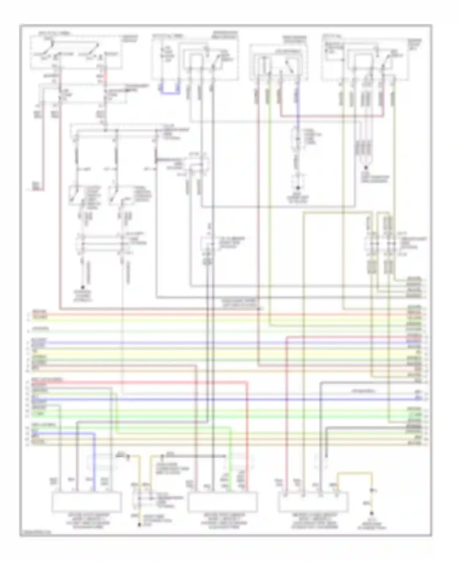 Camry Toyota XV20 (1994-2002): Wiring diagram engine performance 3.0ls, california (2 of 4)