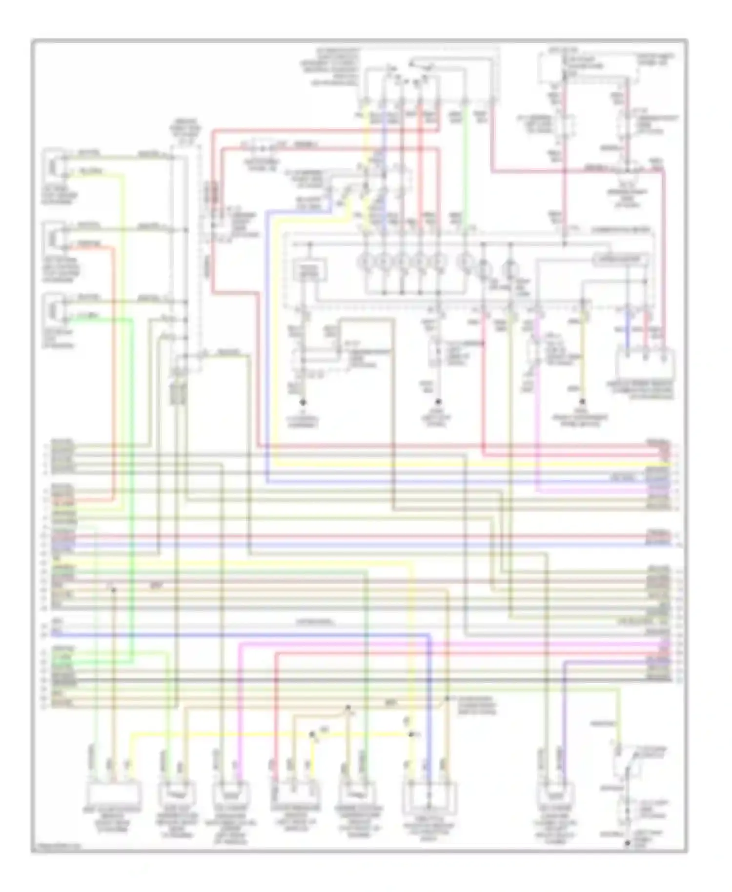 Camry Toyota XV20 (1994-2002): Wiring diagram engine performance 3.0ls, california (3 of 4)