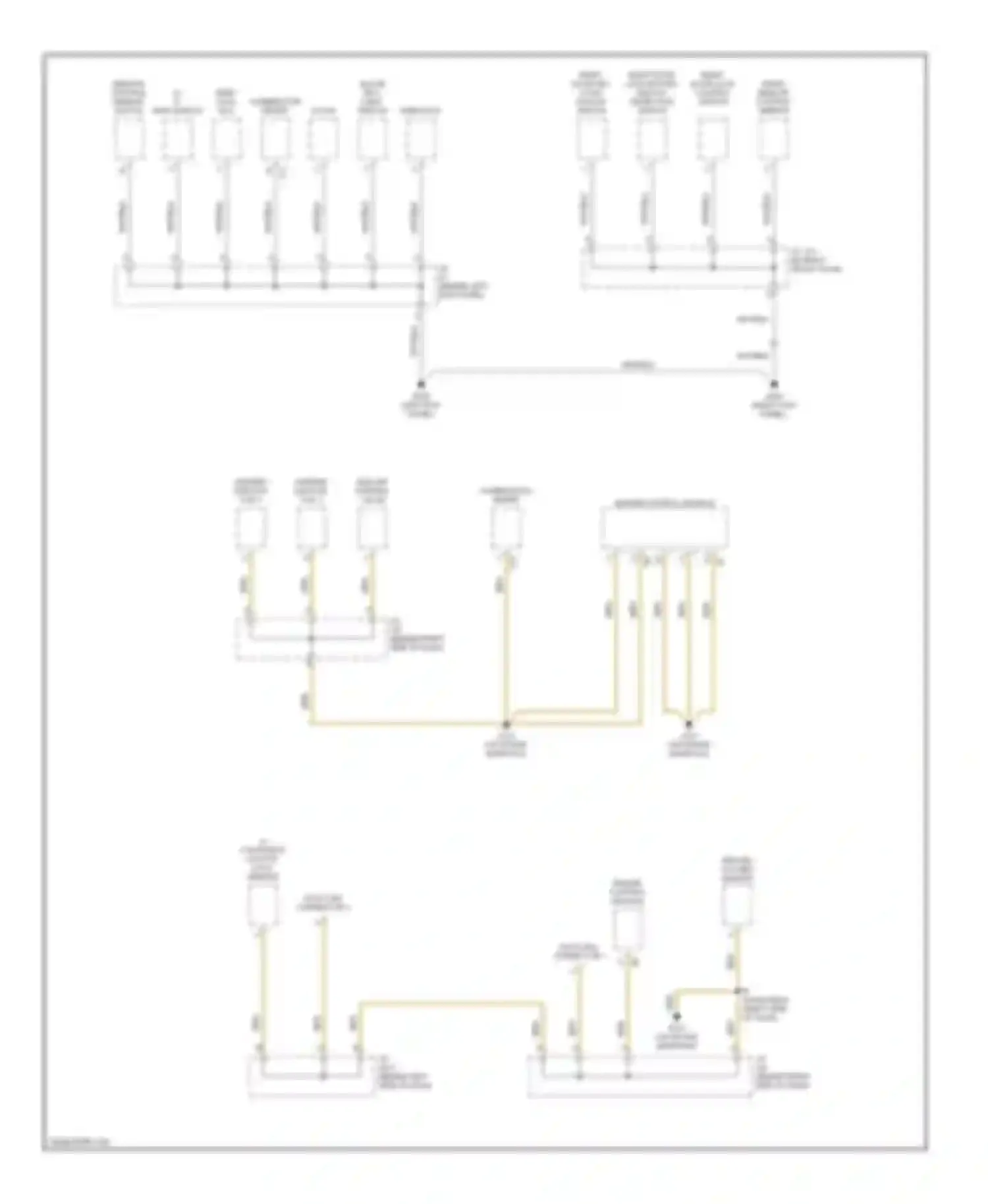 Camry Toyota XV20 (1994-2002): 2.2l cng, ground distribution circuit (3 of 3)
