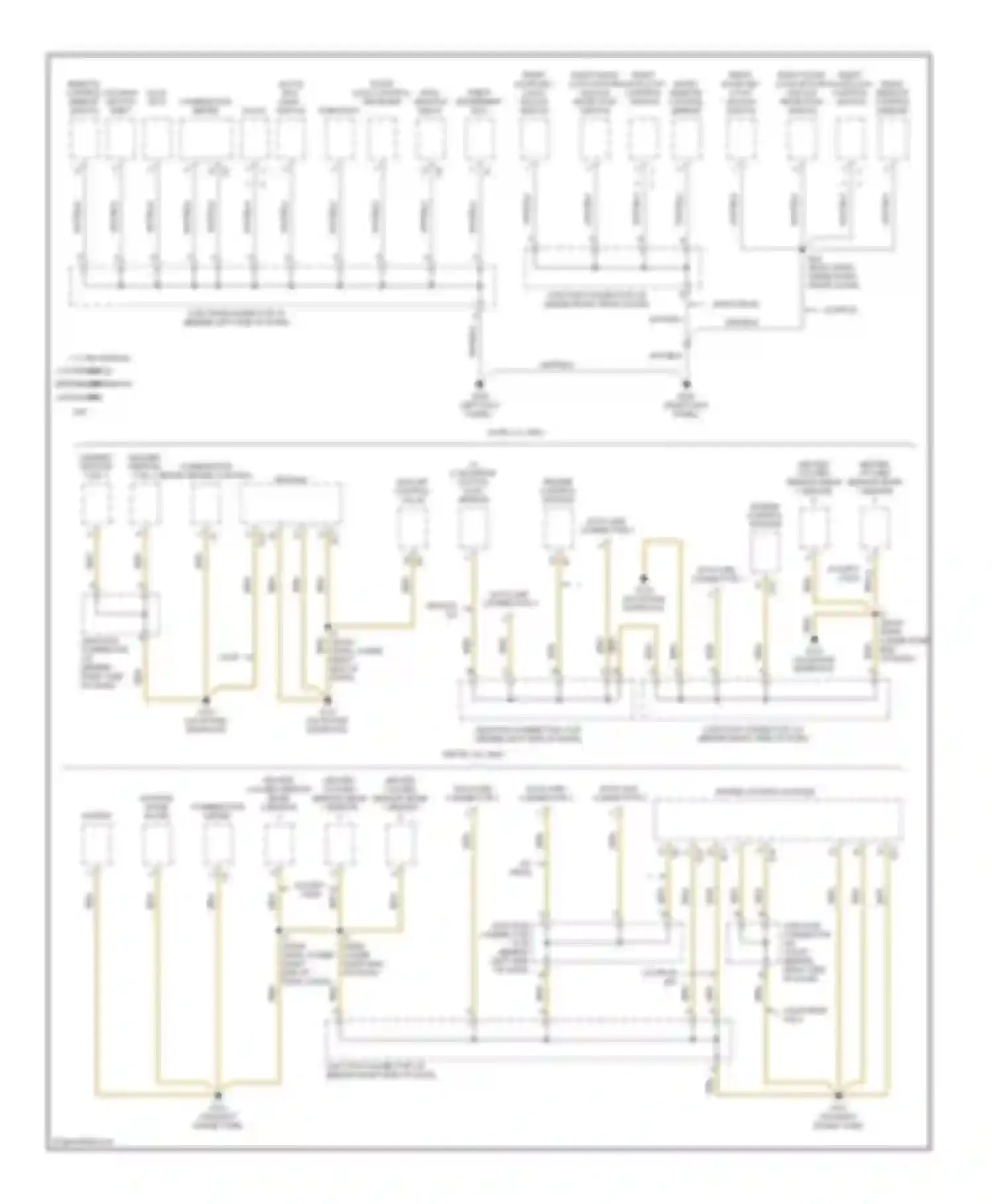 Camry Toyota XV20 (1994-2002): 3.0l, ground distribution circuit (3 of 3)
