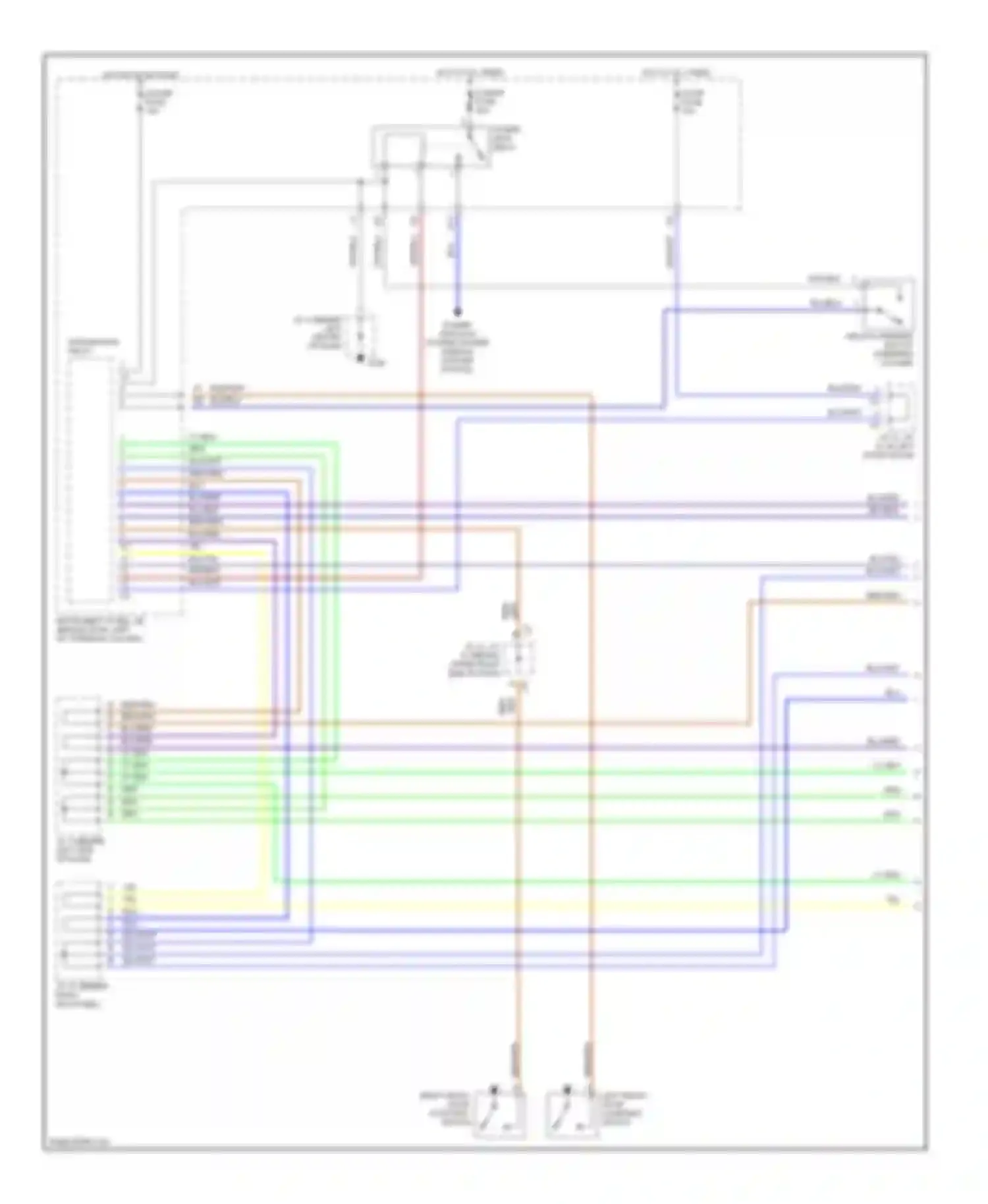 Camry Toyota XV20 (1994-2002): 2.2l cng, power door lock circuit (1 of 2)
