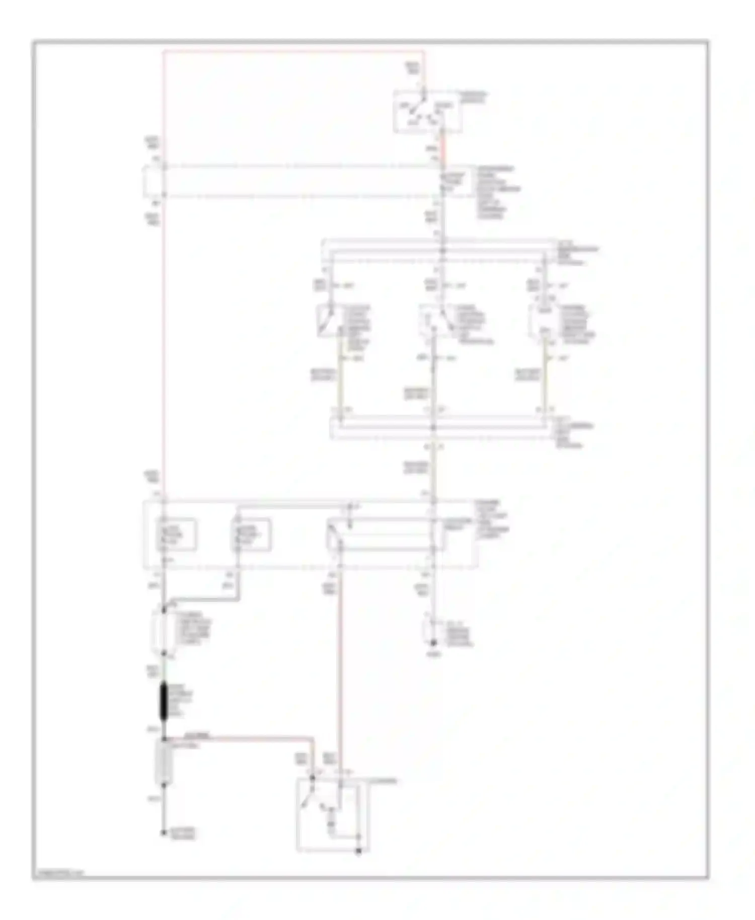 Camry Toyota XV20 (1994-2002): 3.0l, starting circuit