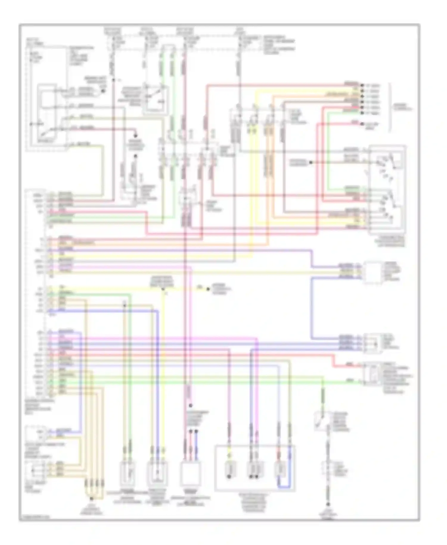 Camry Toyota XV20 (1994-2002): 3.0l, a/t circuit
