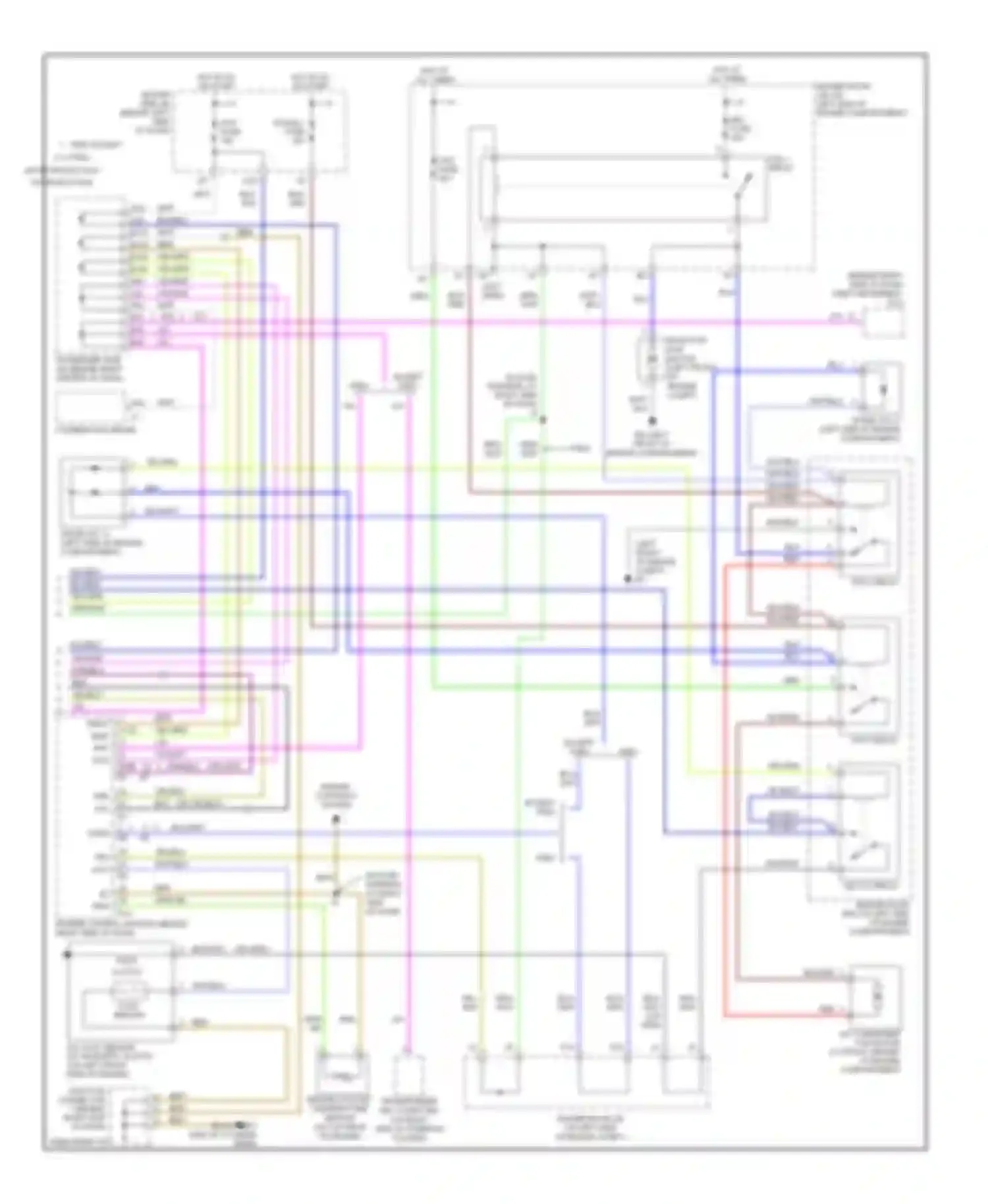 Camry Toyota XV30 (2001-2006): 2.4l, automatic a/c circuit (2 of 2)
