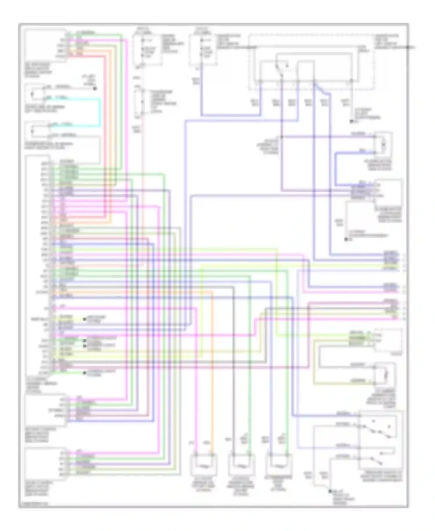 Camry Toyota XV30 (2001-2006): 3.3l, automatic a/c circuit (1 of 2)