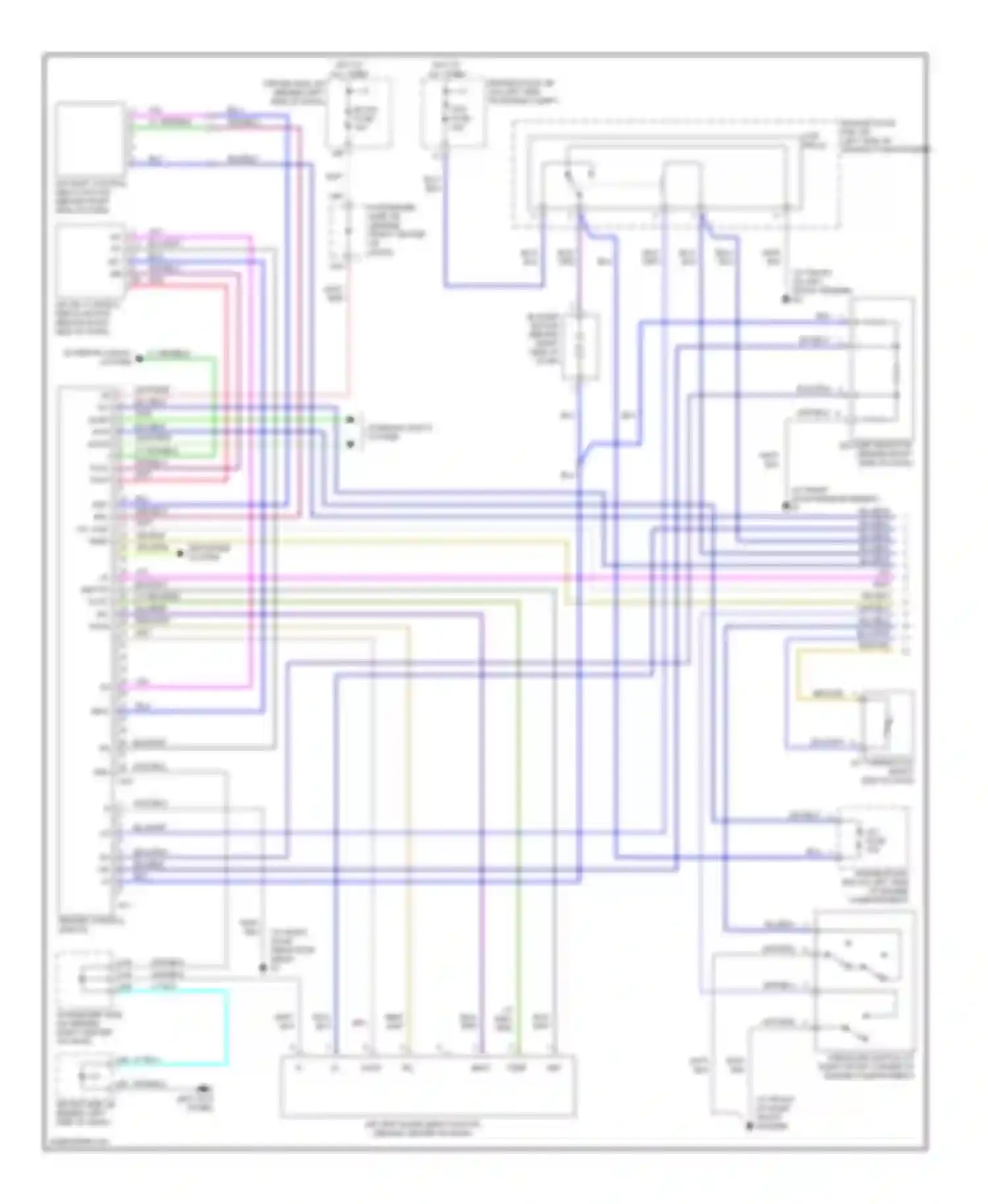 Camry Toyota XV30 (2001-2006): 3.3l, manual a/c circuit (1 of 2)