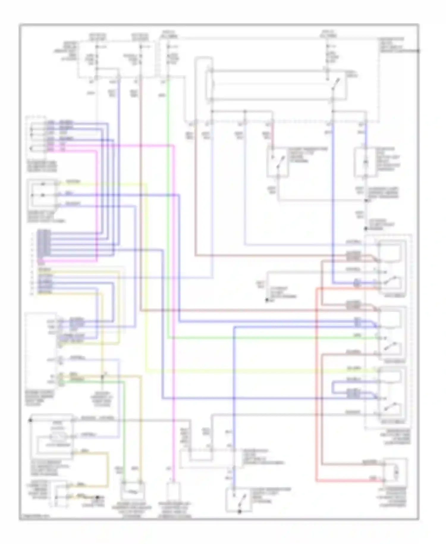Camry Toyota XV30 (2001-2006): 3.3l, manual a/c circuit (2 of 2)
