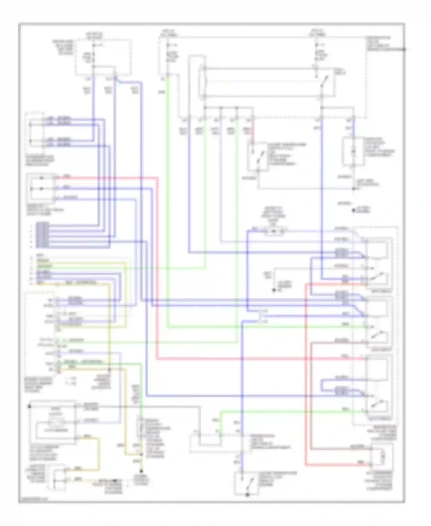 Camry Toyota XV30 (2001-2006): Manual a/c circuit (2 of 2)
