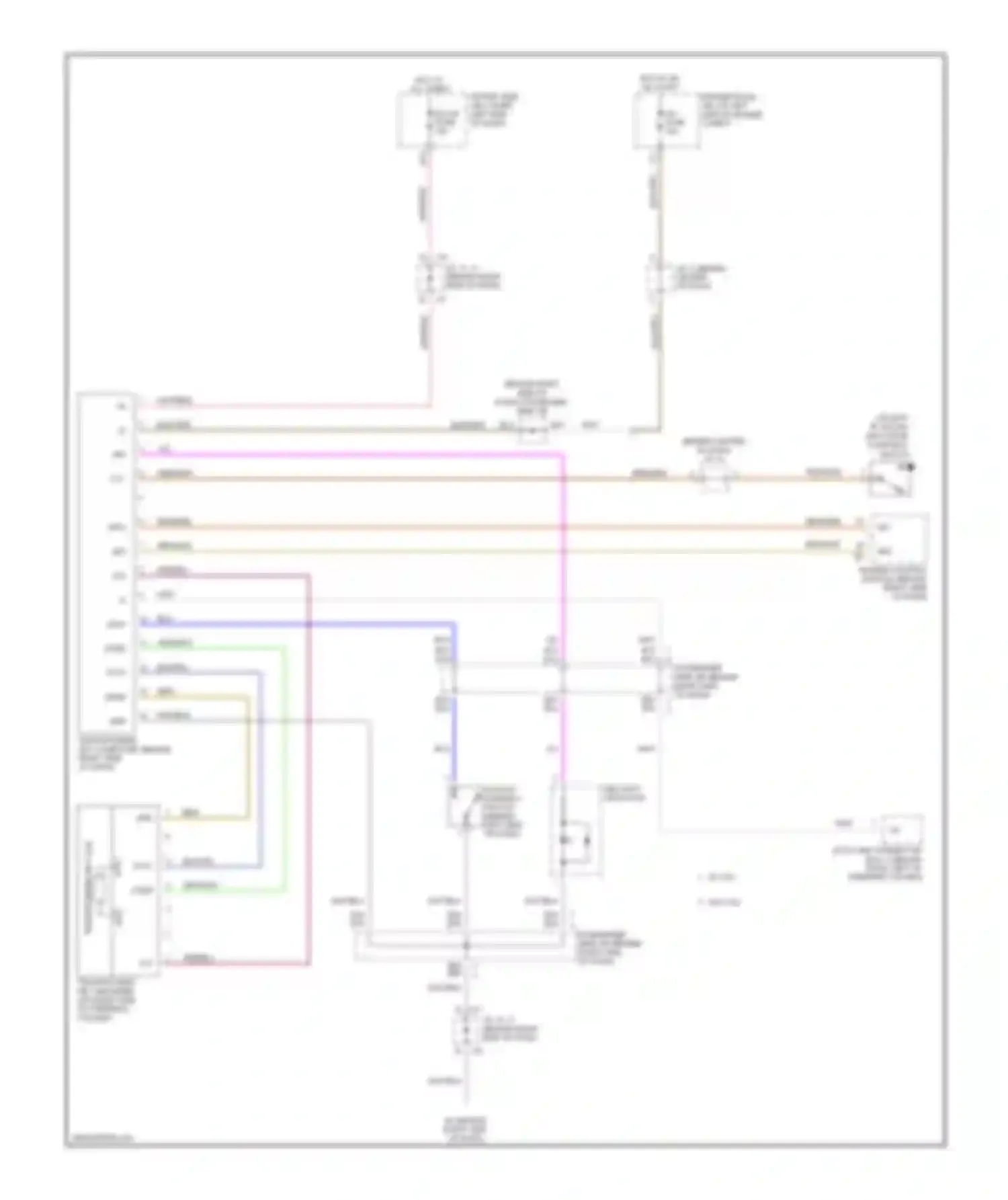 Camry Toyota XV30 (2001-2006): Immobilizer circuit, convertible