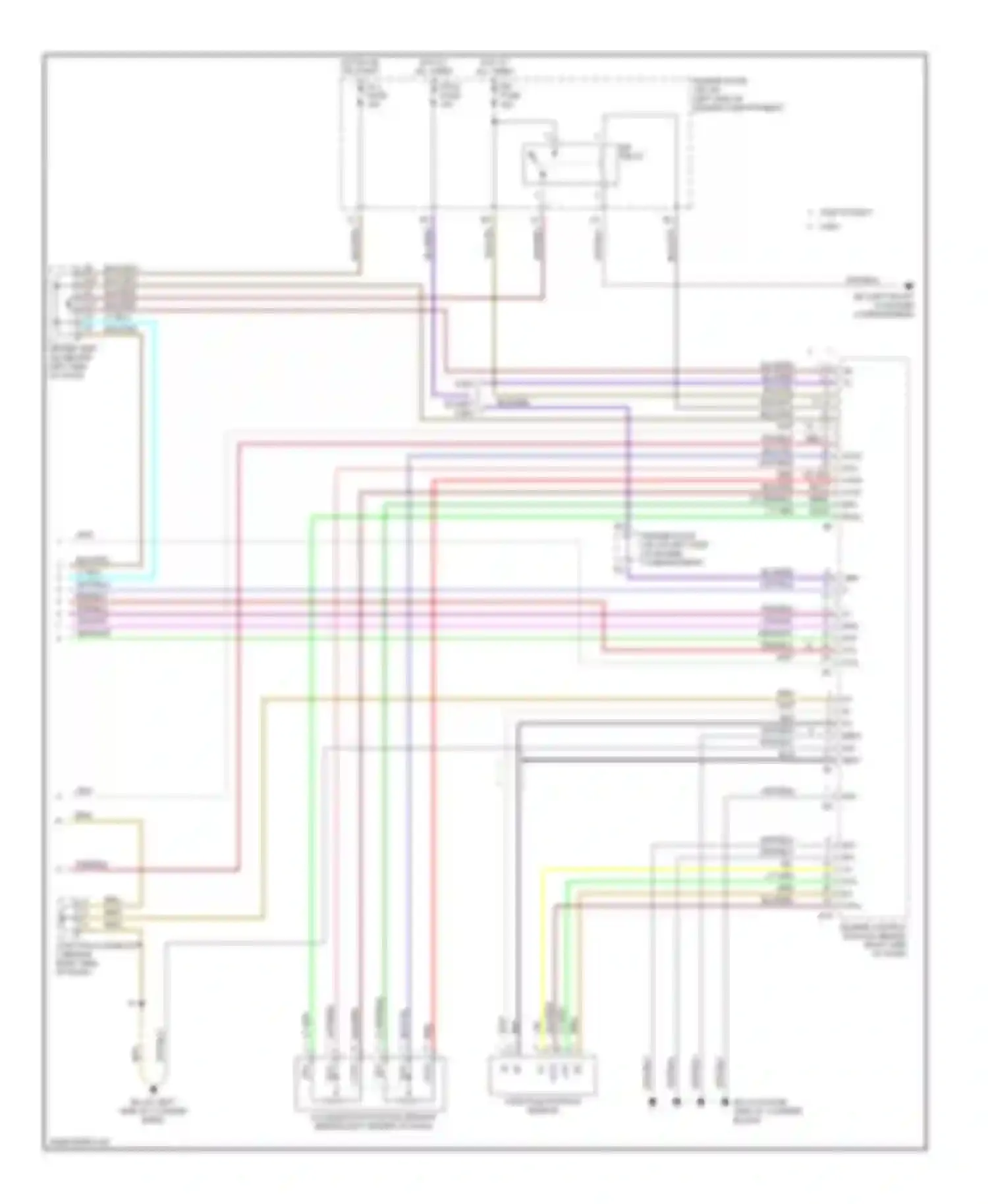 Camry Toyota XV30 (2001-2006): 2.4l, cruise control circuit (2 of 2)