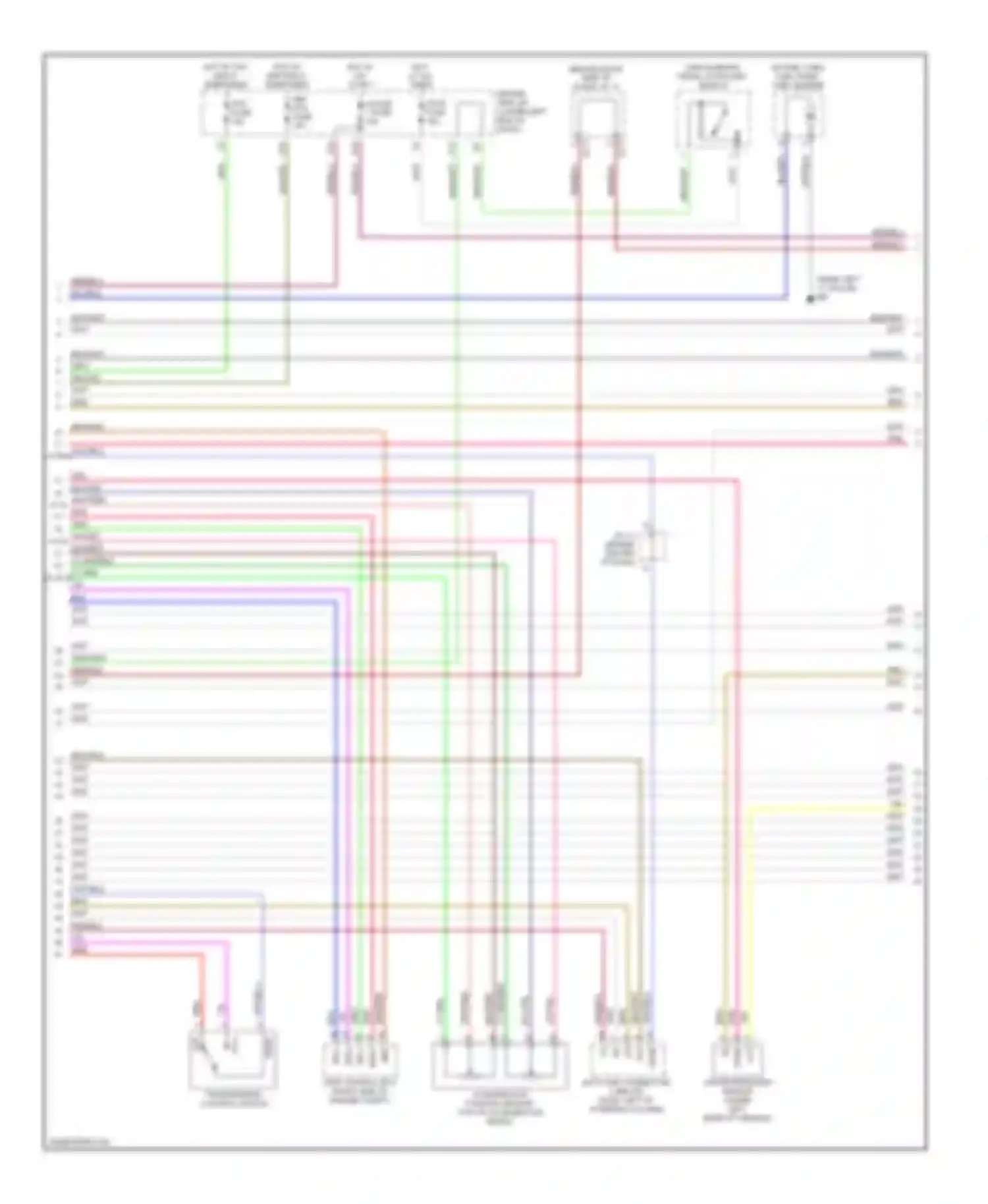 Camry Toyota XV30 (2001-2006): Wiring diagram engine performance 2.4l (2 of 6)