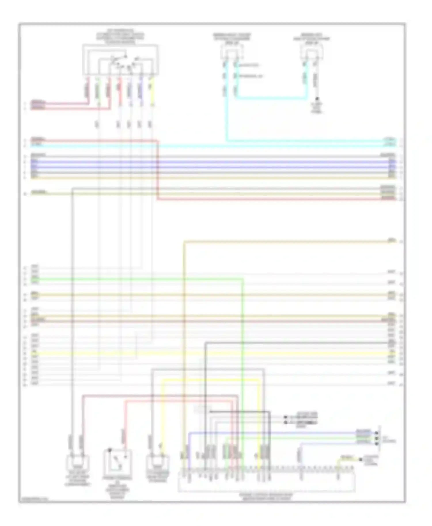 Camry Toyota XV30 (2001-2006): Wiring diagram engine performance 2.4l, pzev (3 of 6)