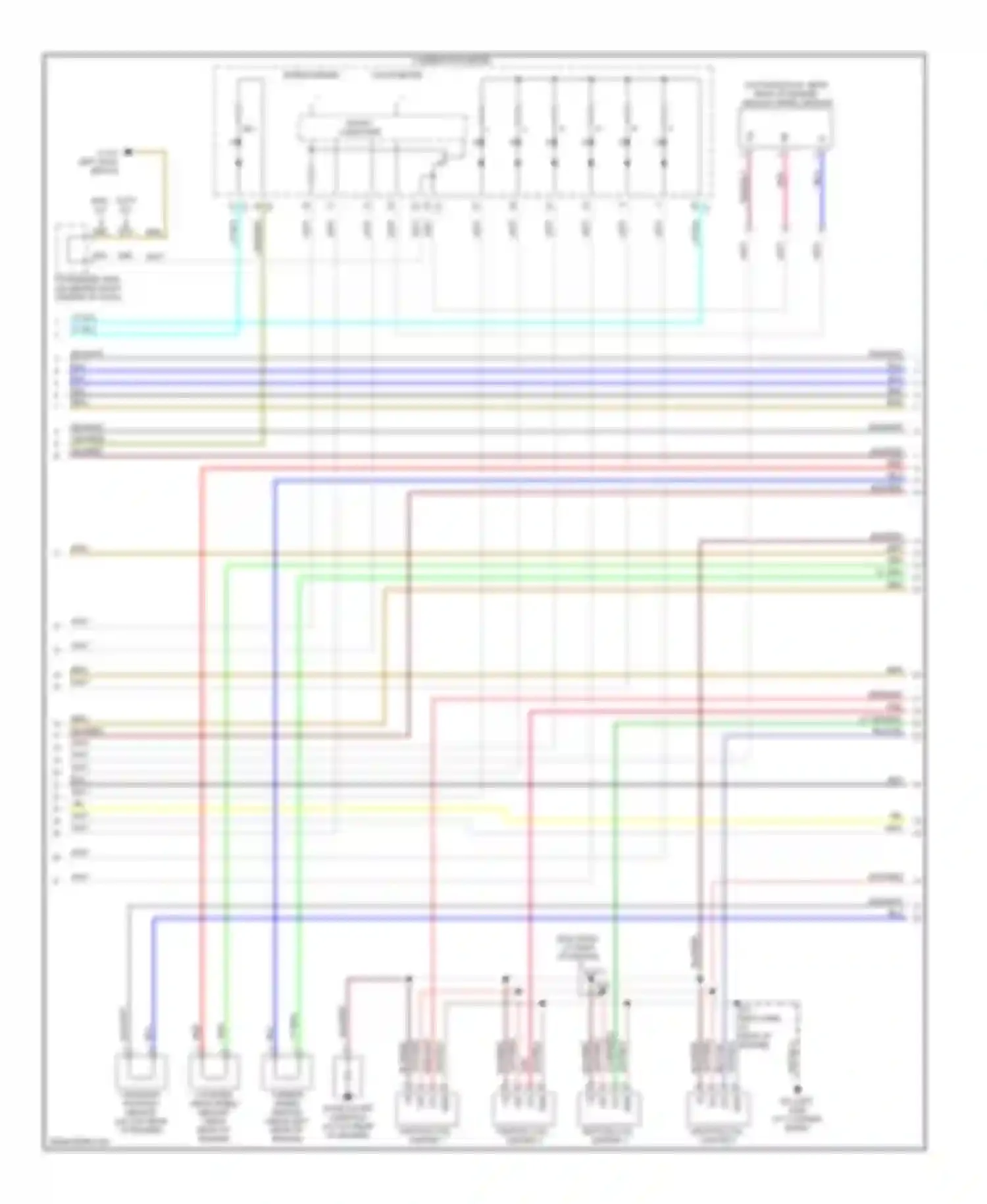 Camry Toyota XV30 (2001-2006): Wiring diagram engine performance 2.4l, pzev (4 of 6)