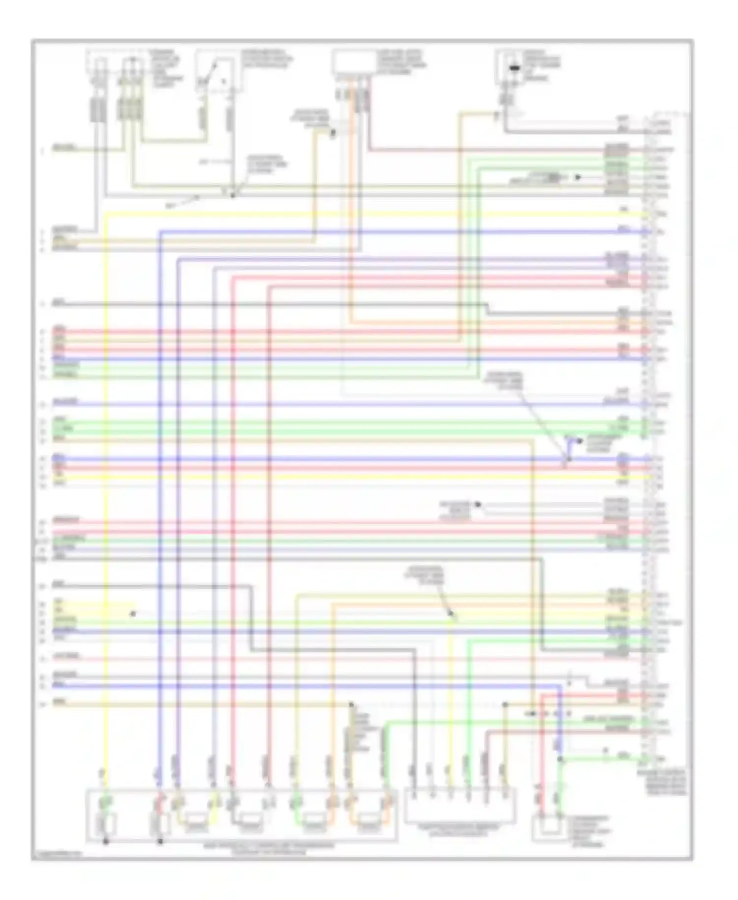 Camry Toyota XV30 (2001-2006): Wiring diagram engine performance 2.4l, pzev (6 of 6)