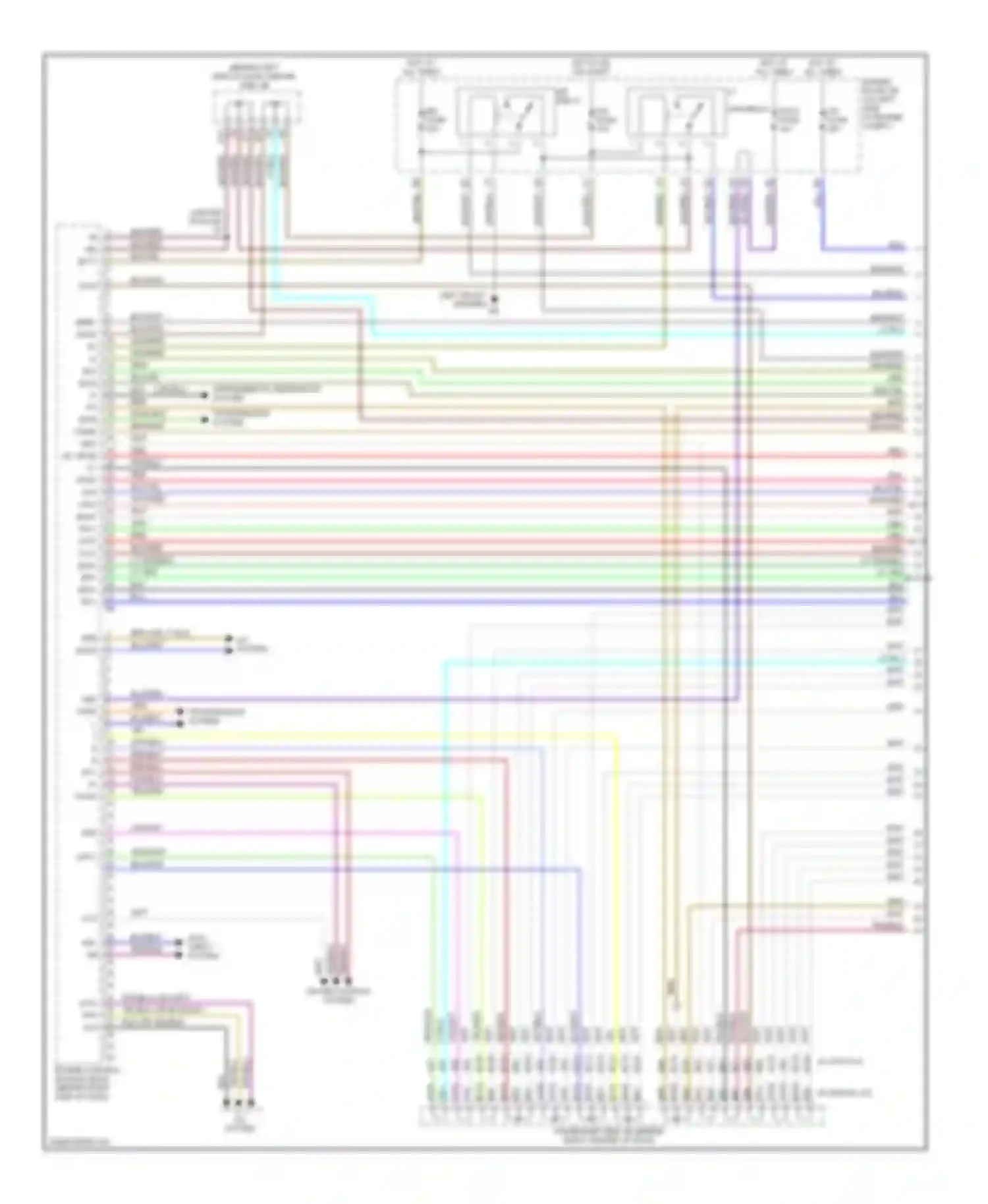 Camry Toyota XV30 (2001-2006): Wiring diagram engine performance 3.0l (1 of 6)
