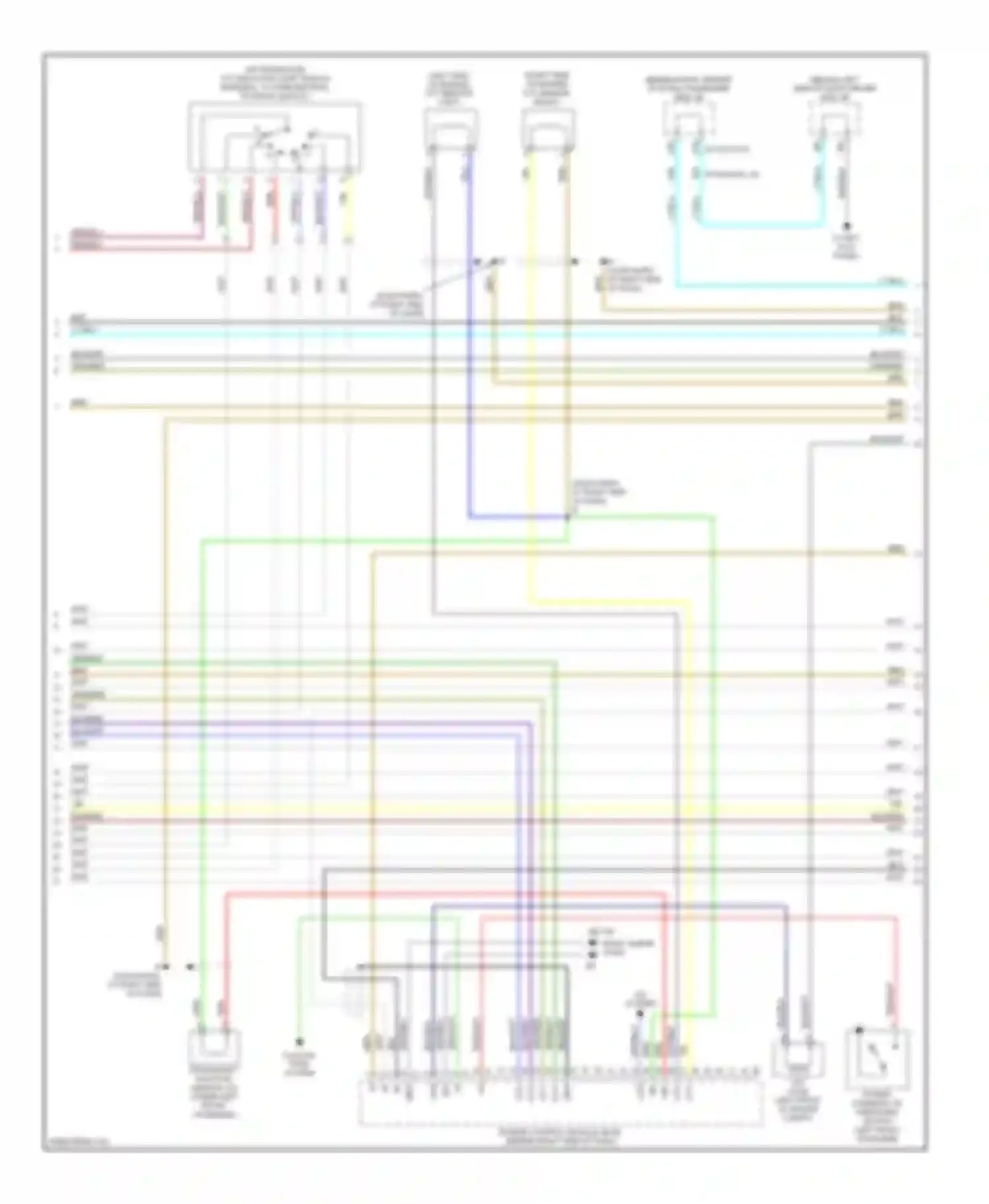 Camry Toyota XV30 (2001-2006): Wiring diagram engine performance 3.0l (3 of 6)