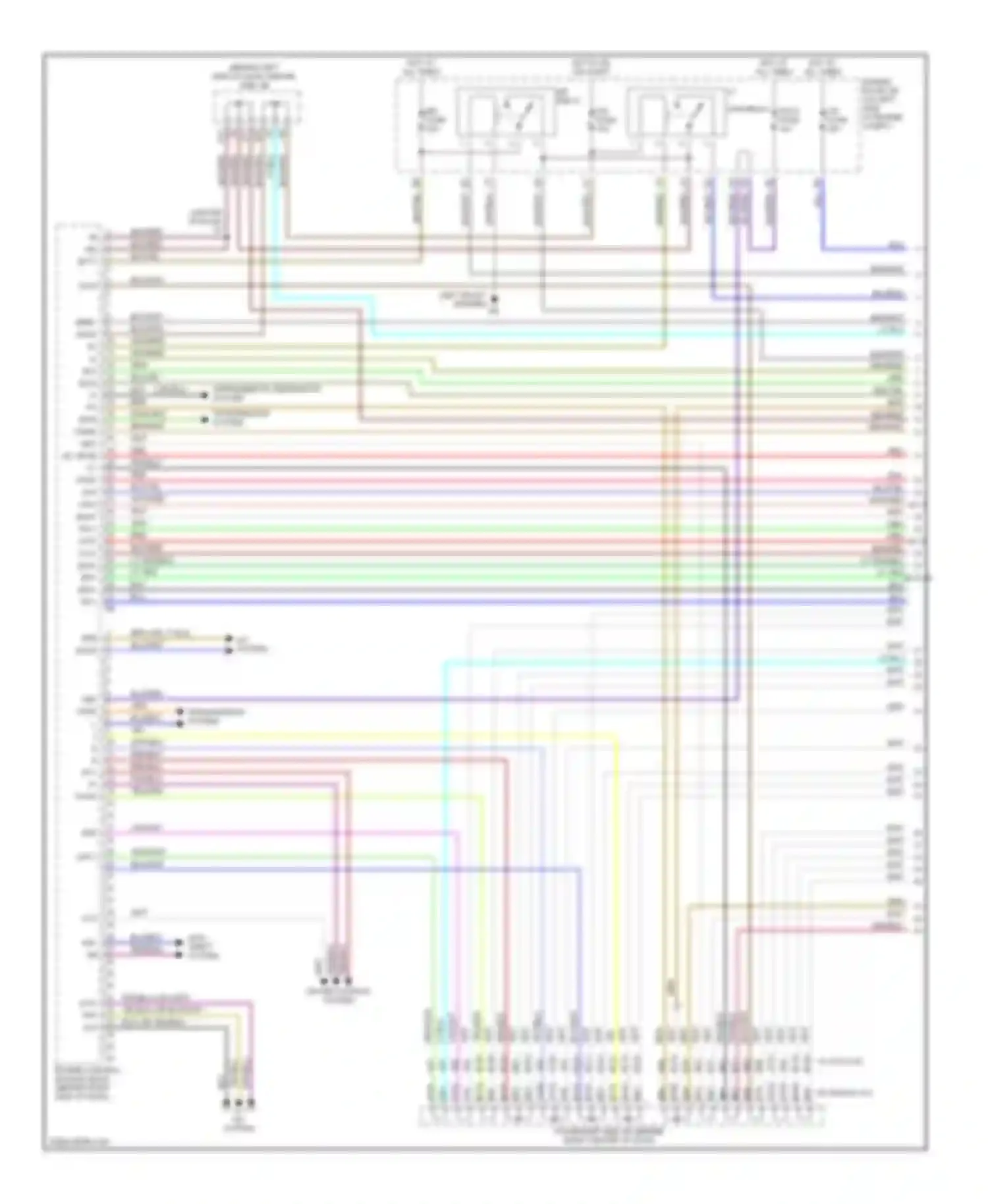 Camry Toyota XV30 (2001-2006): Wiring diagram engine performance 3.3l (1 of 6)