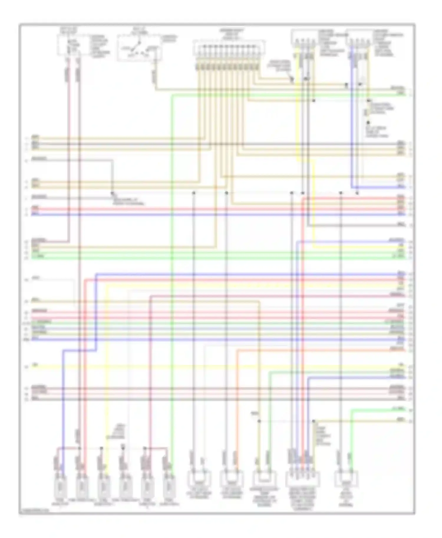 Camry Toyota XV30 (2001-2006): Wiring diagram engine performance 3.3l (5 of 6)