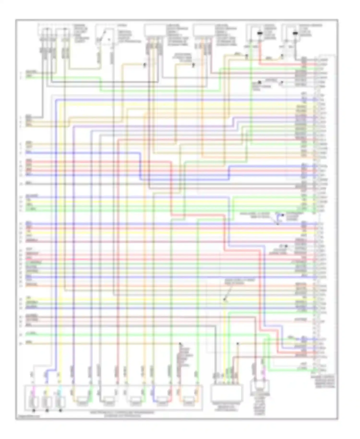 Camry Toyota XV30 (2001-2006): Wiring diagram engine performance 3.3l (6 of 6)