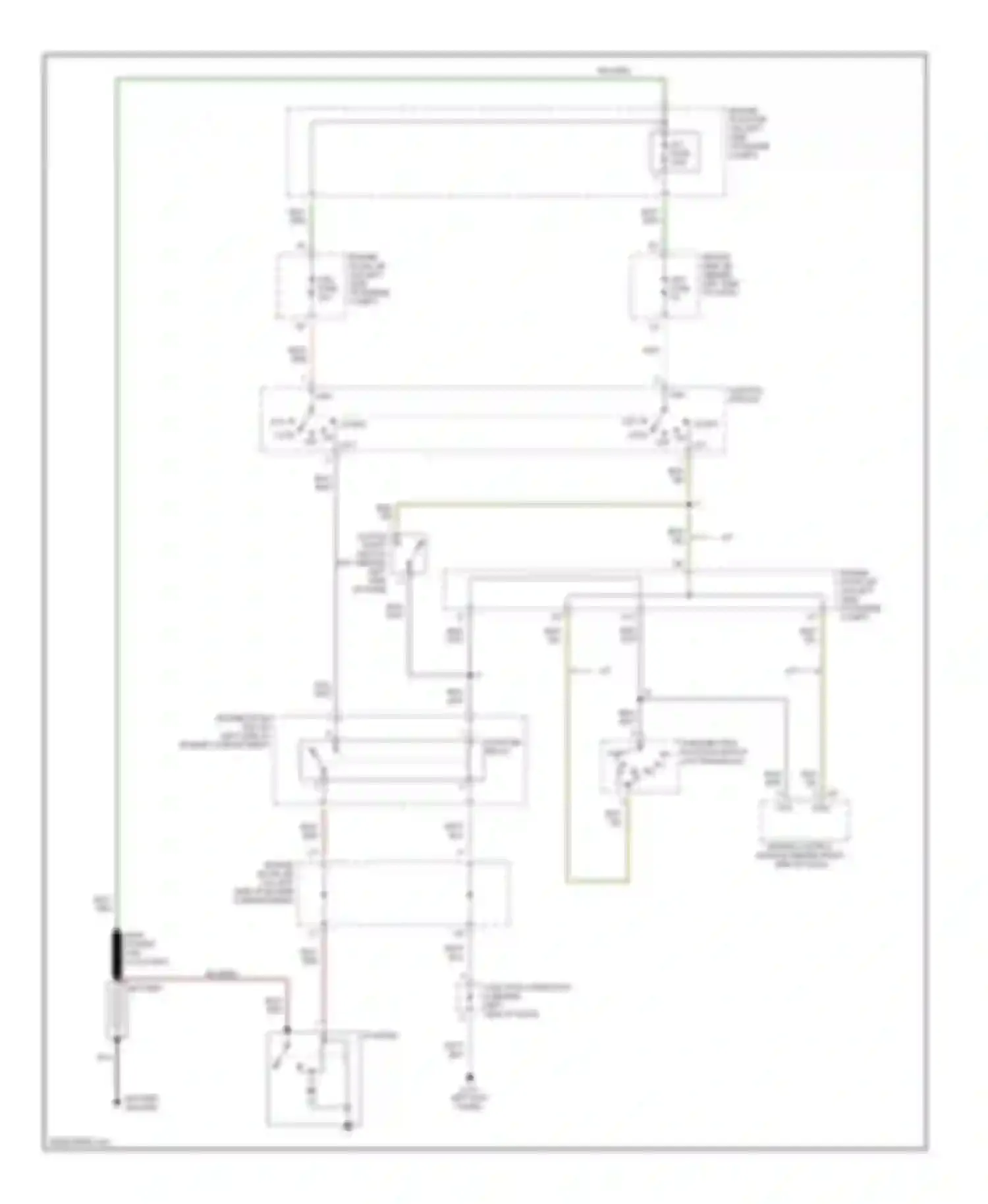 Camry Toyota XV30 (2001-2006): 2.4l, starting circuit