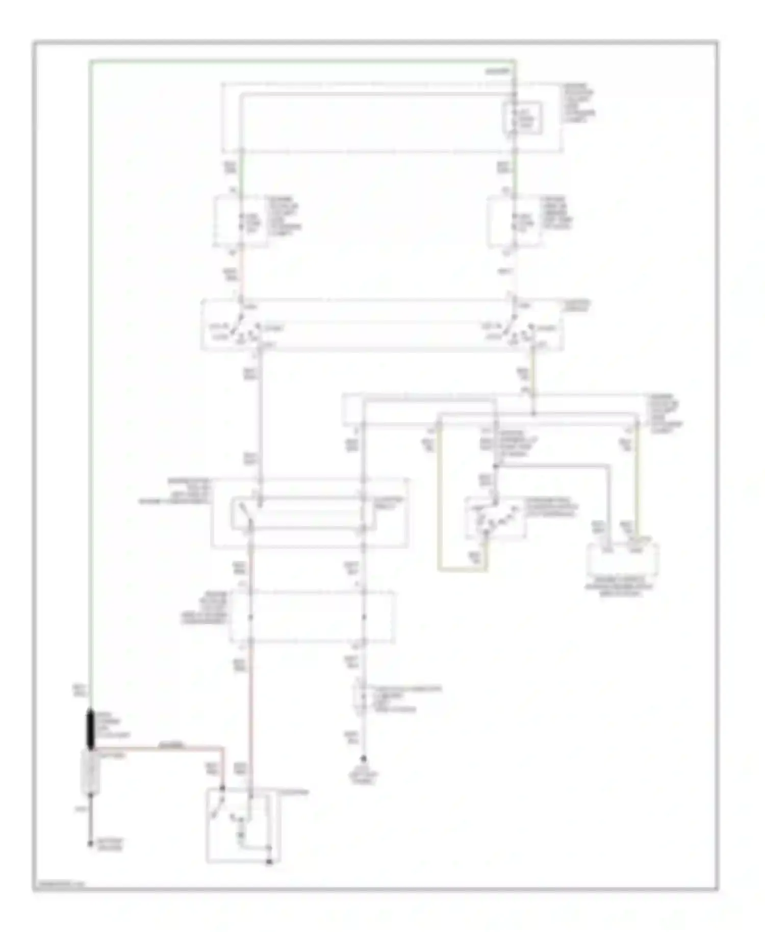 Camry Toyota XV30 (2001-2006): 3.0l, starting circuit