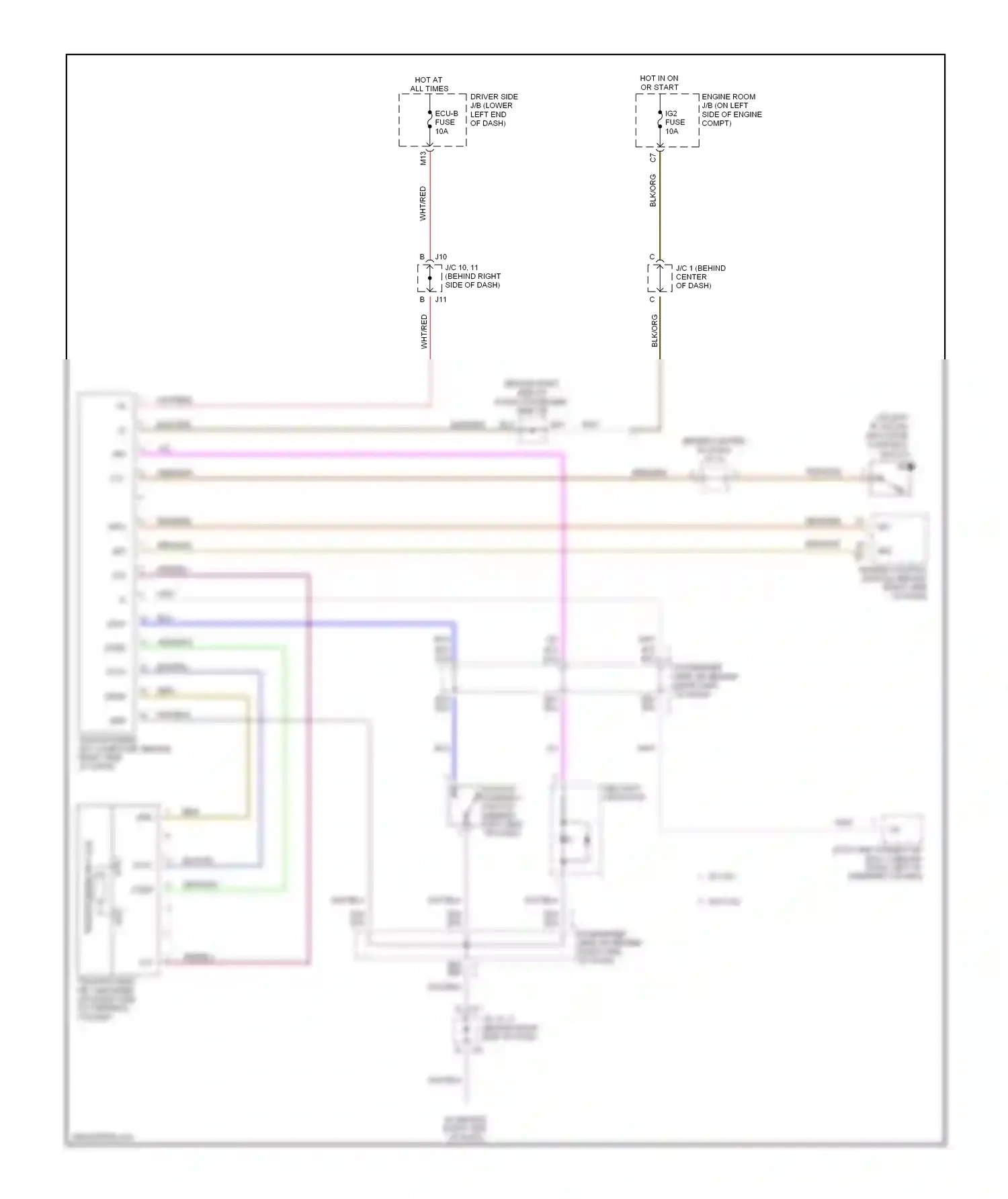 Toyota Camry XV30 (2001-2006) code wiring diagram  (4 of 6)