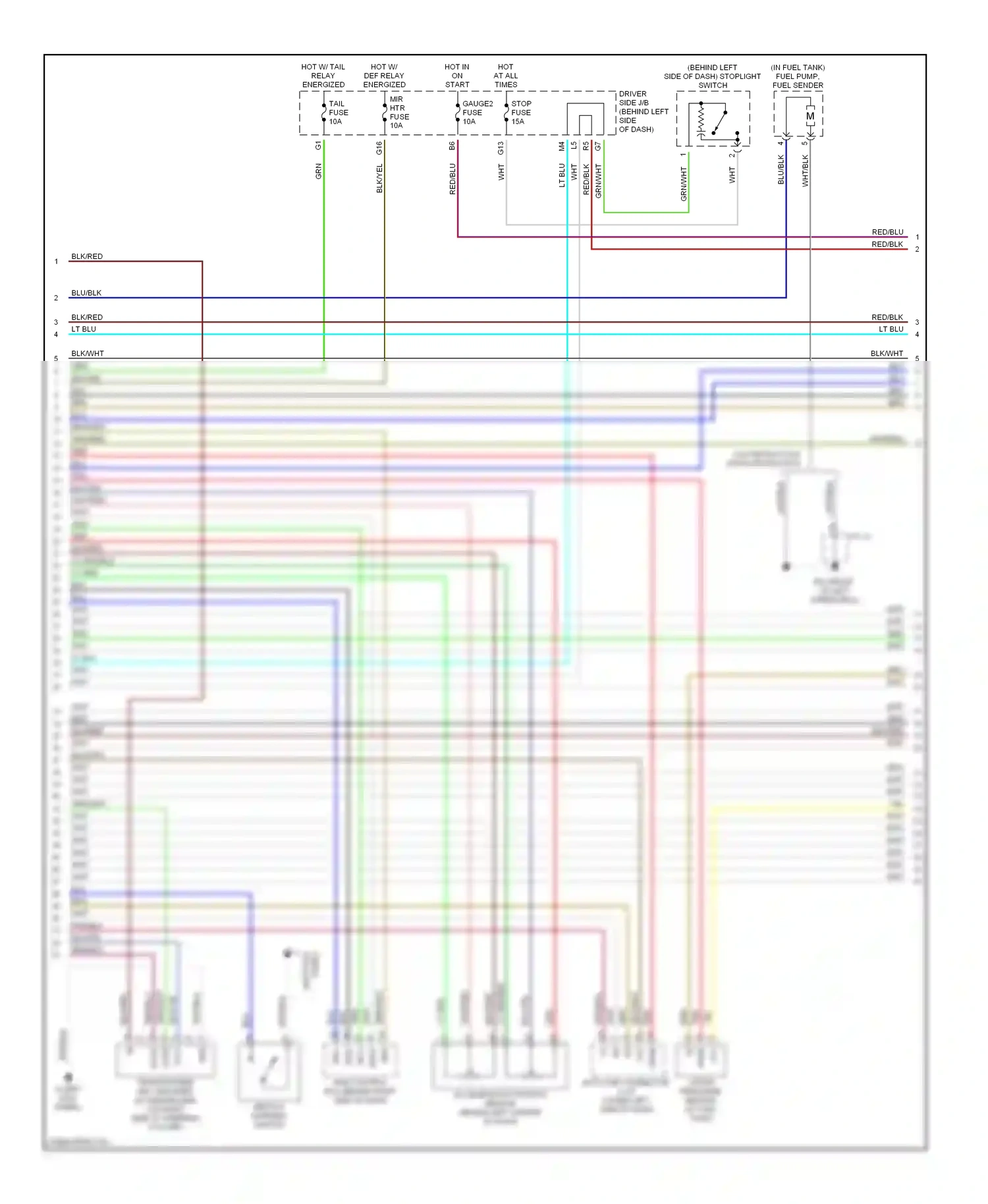 Toyota Camry XV30 (2001-2006) code wiring diagram  (6 of 6)