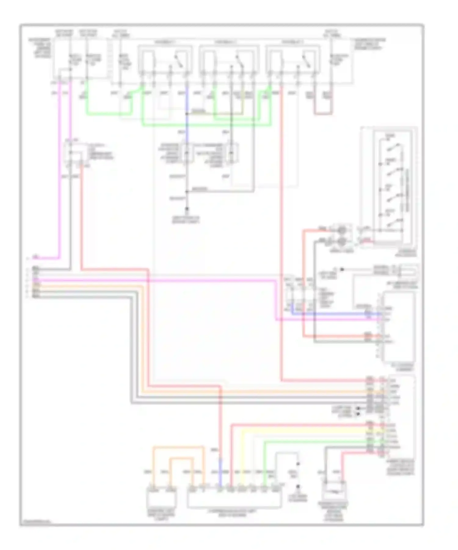 Camry Toyota XV40 facelift (2009-2011): Automatic a/c circuit, hybrid (3 of 3)