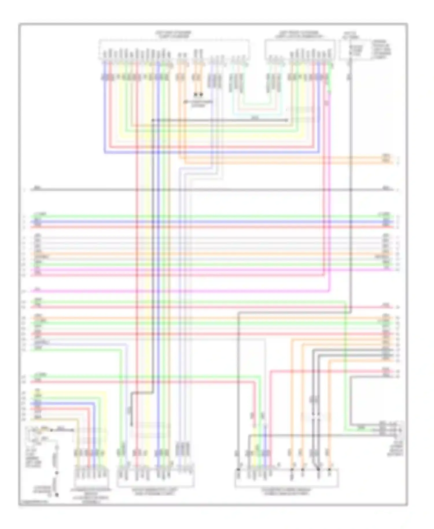 Camry Toyota XV40 facelift (2009-2011): Wiring diagram engine performance 2.4l (4 of 7)