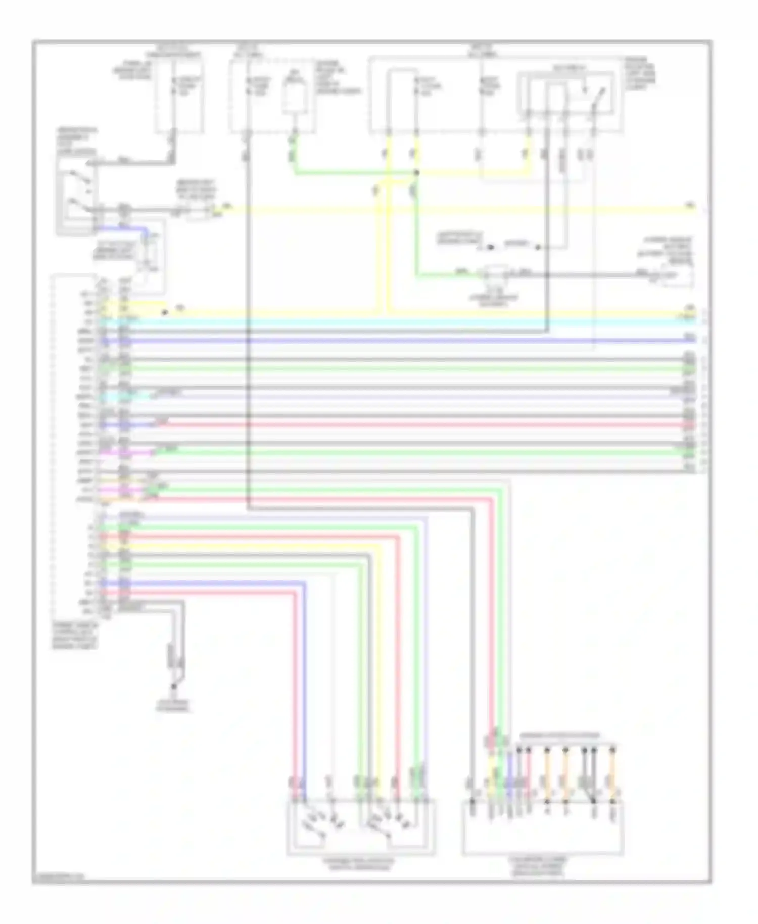 Camry Toyota XV40 facelift (2009-2011): 2.4l, transmission circuit (1 of 2)
