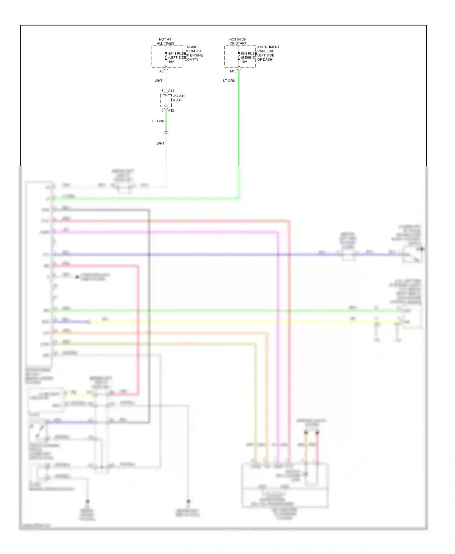 Wiring diagram computer data lines system for Toyota Camry XV40 facelift (2009-2011) (20 of 66)
