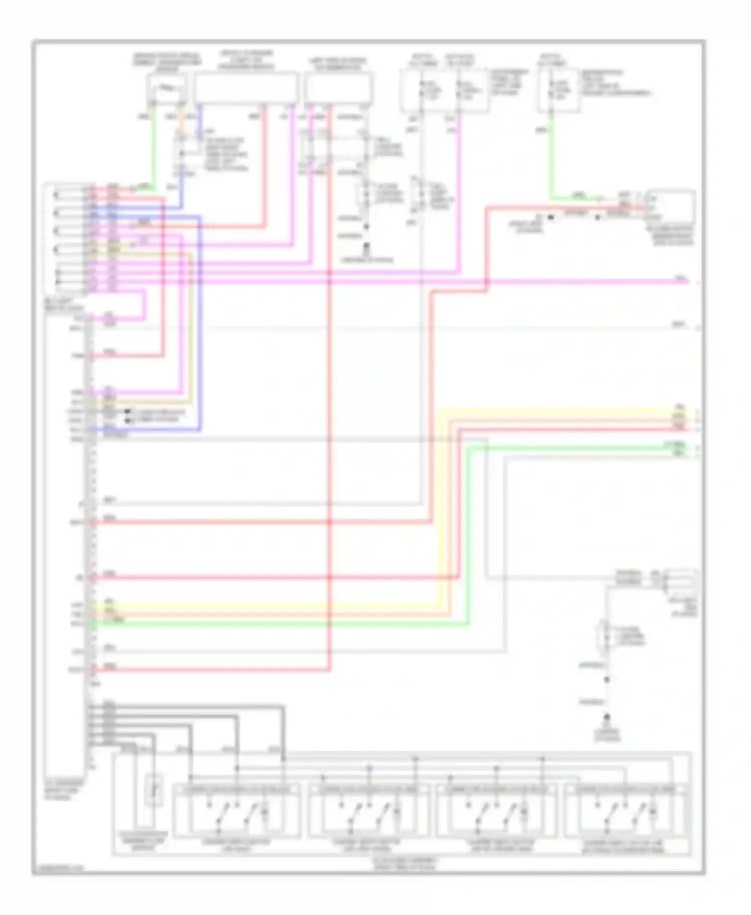 Camry Toyota XV40 (2006-2009): 2.4l, automatic a/c circuit, except hybrid (1 of 2)