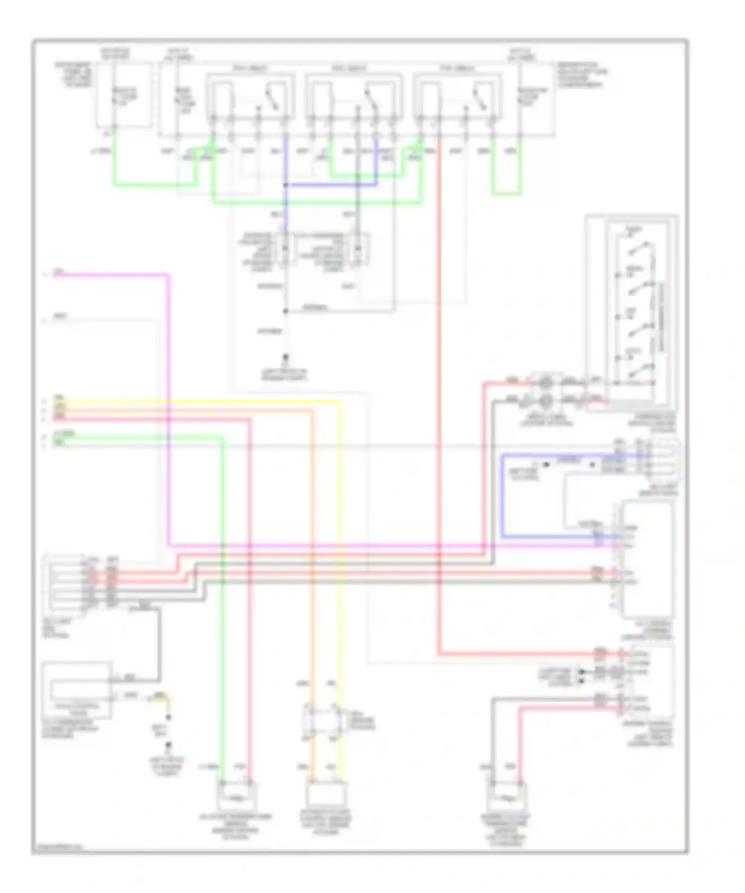 Camry Toyota XV40 (2006-2009): 2.4l, automatic a/c circuit, except hybrid (2 of 2)