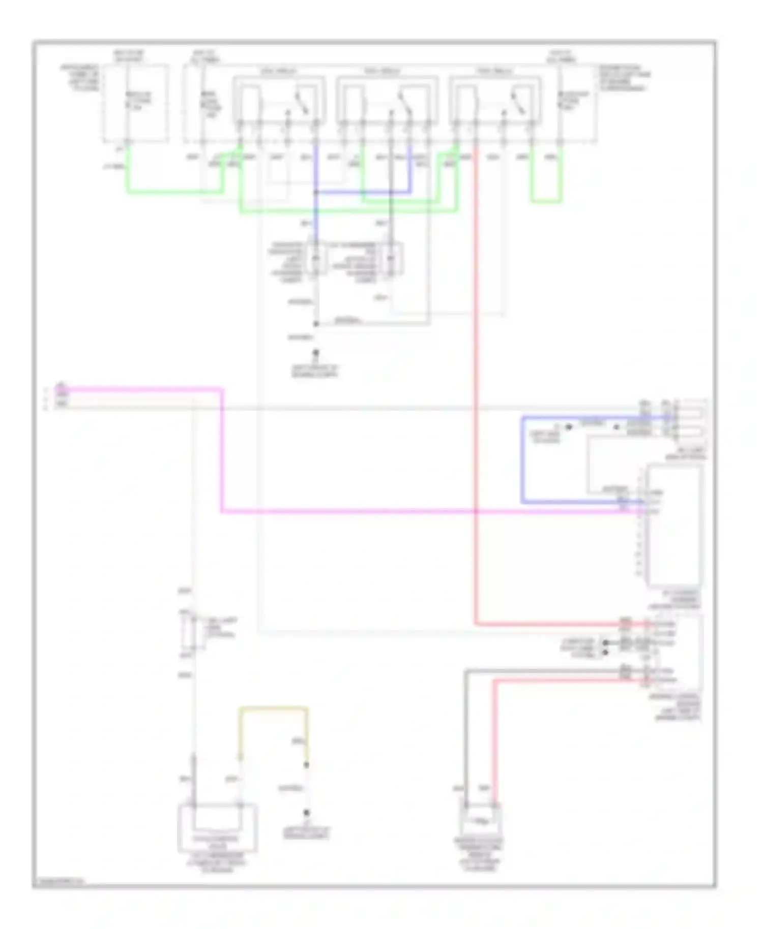 Camry Toyota XV40 (2006-2009): 2.4l, manual a/c circuit, except hybrid (2 of 2)