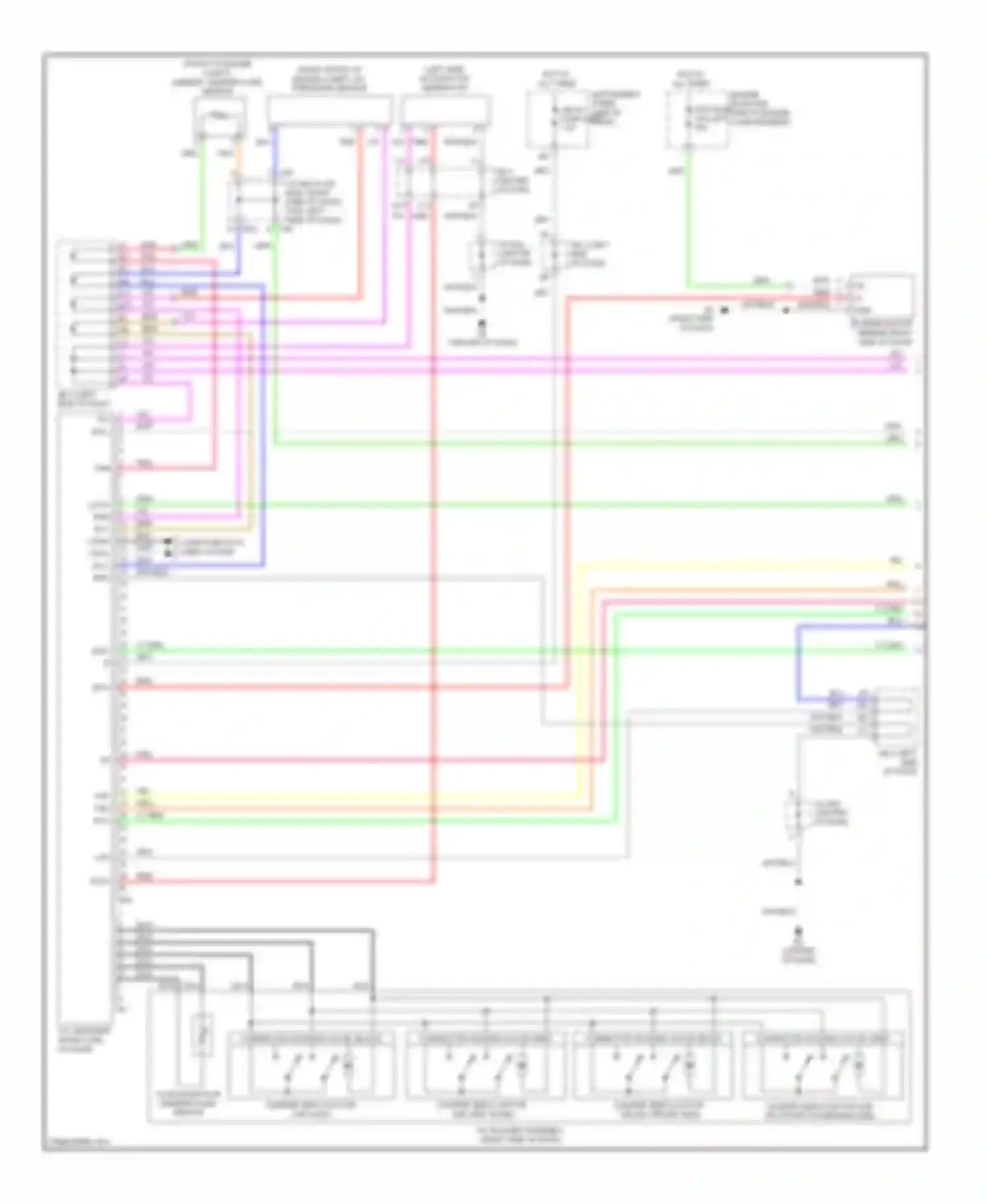 Camry Toyota XV40 (2006-2009): 3.5l, automatic a/c circuit, except hybrid (1 of 2)