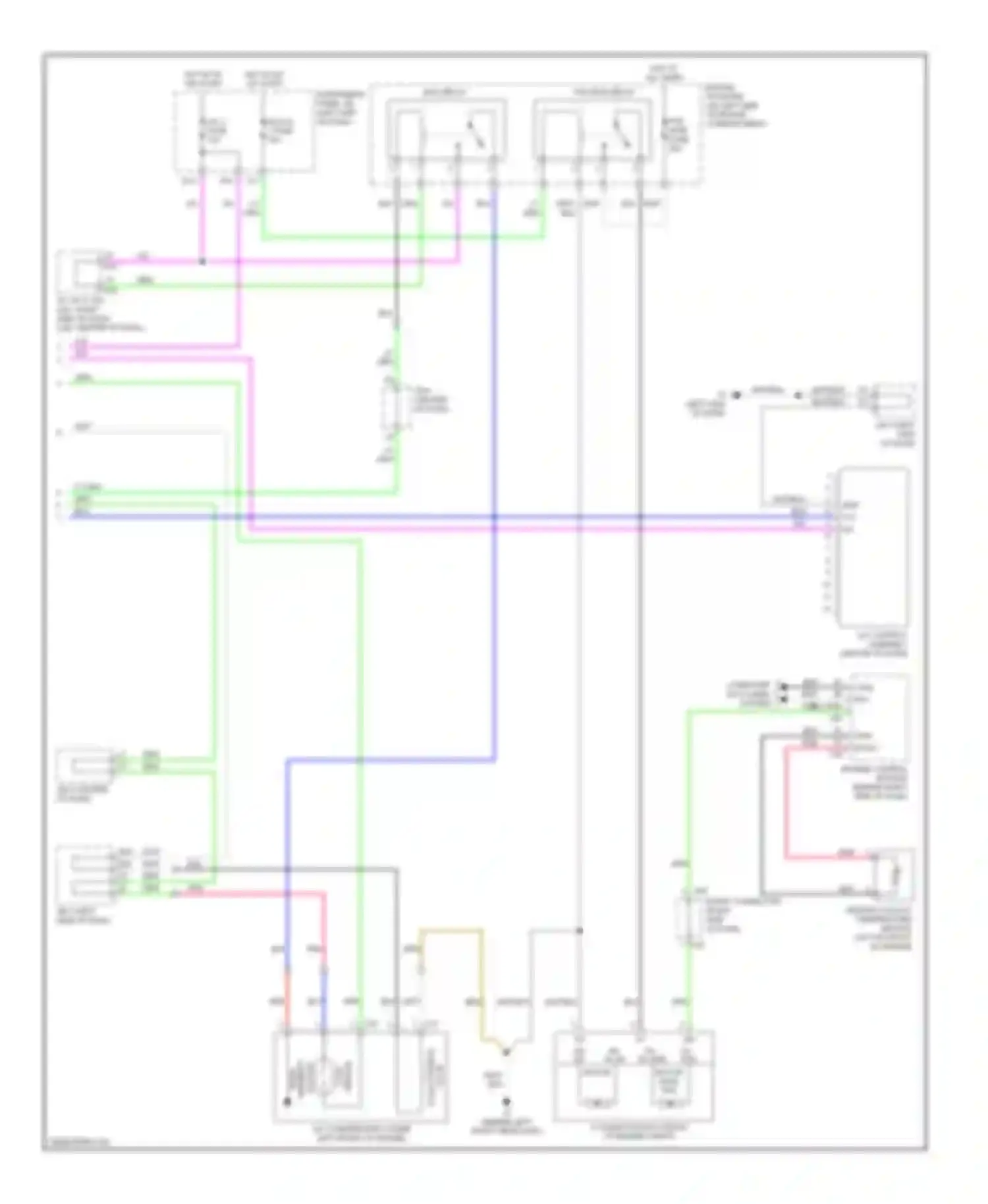Camry Toyota XV40 (2006-2009): 3.5l, manual a/c circuit, except hybrid (2 of 2)