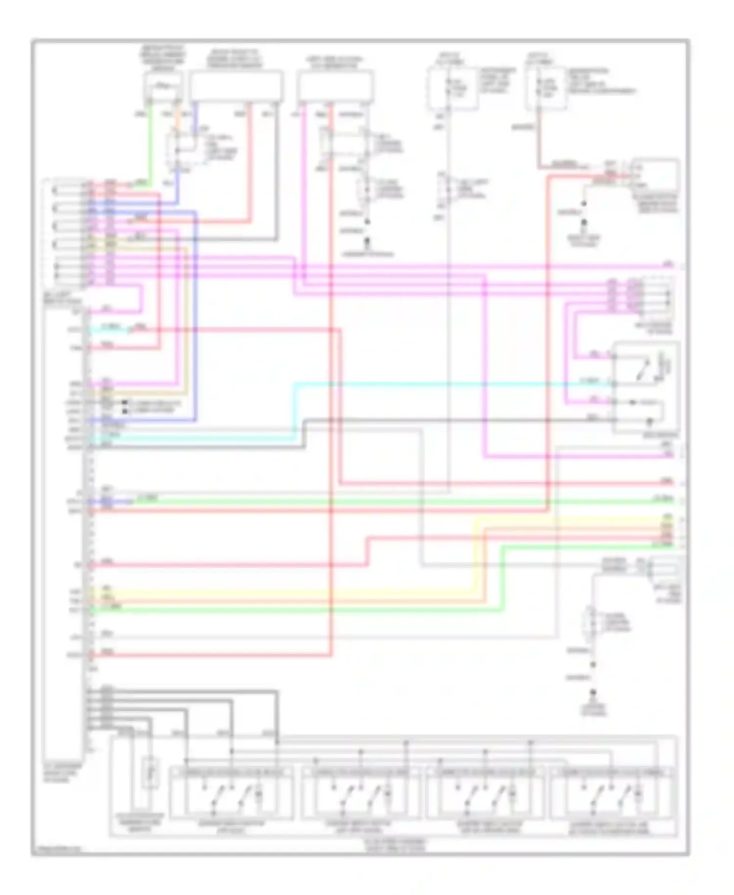 Camry Toyota XV40 (2006-2009): Automatic a/c circuit, hybrid (1 of 3)