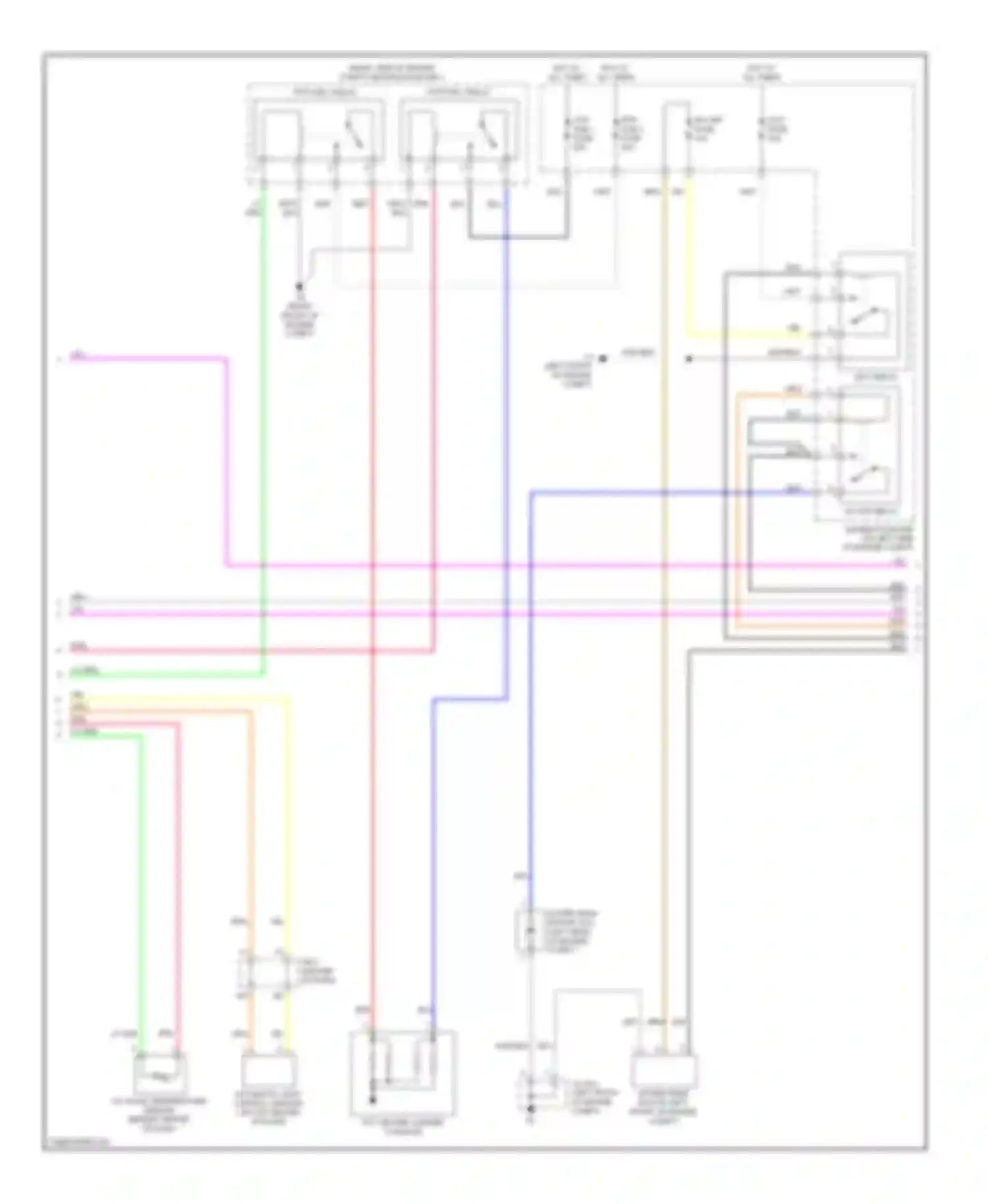 Camry Toyota XV40 (2006-2009): Automatic a/c circuit, hybrid (2 of 3)