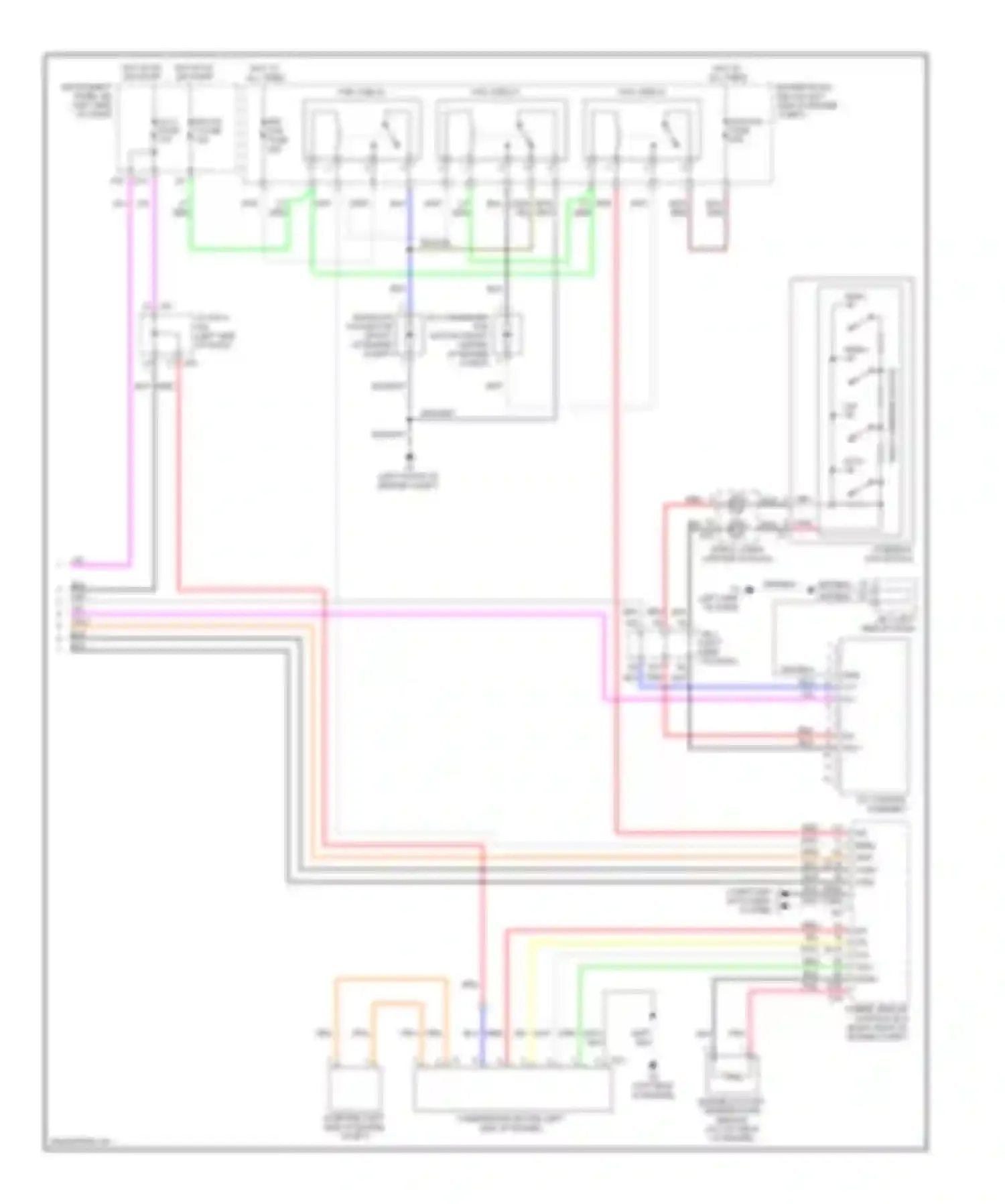 Camry Toyota XV40 (2006-2009): Automatic a/c circuit, hybrid (3 of 3)
