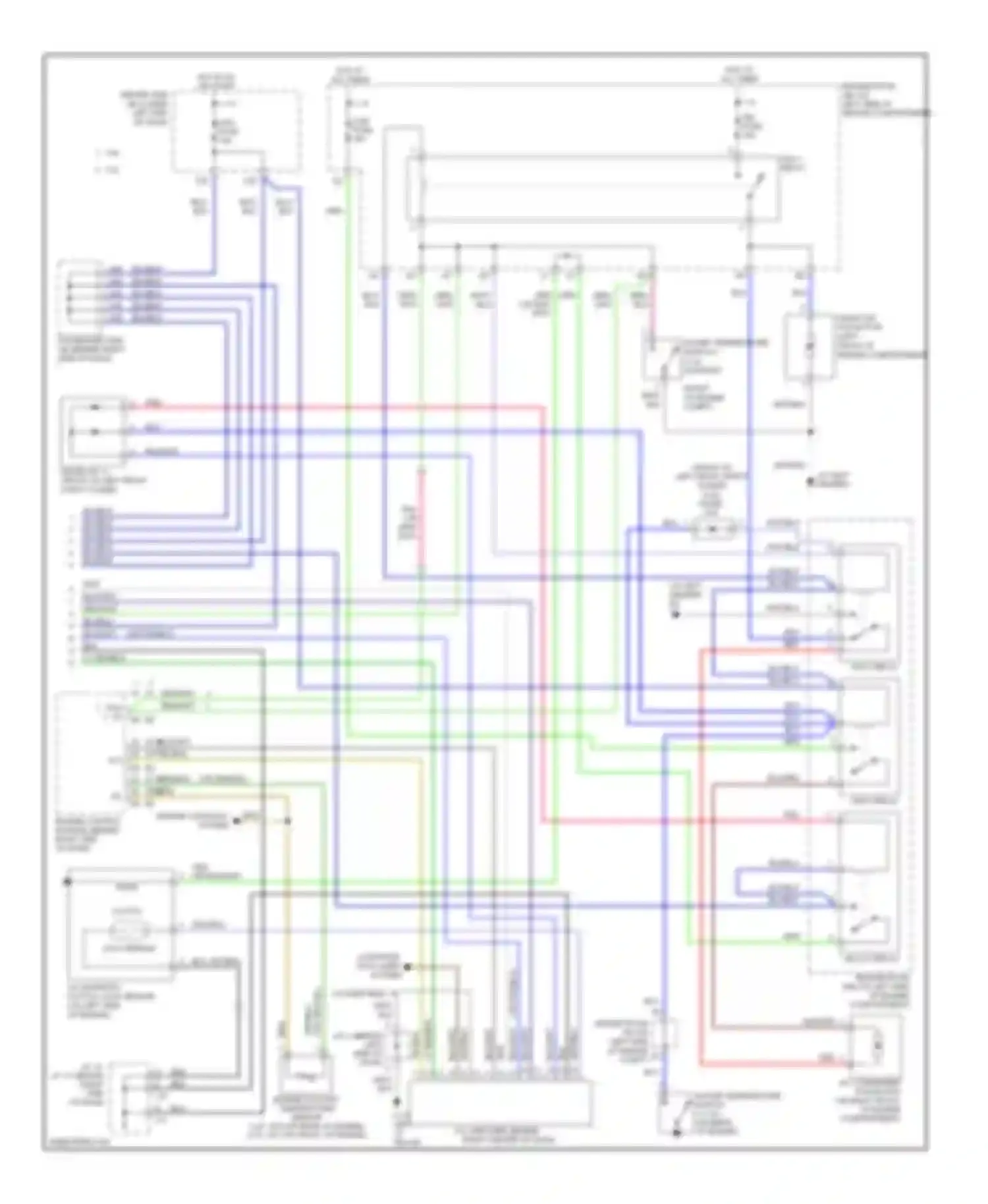 Camry Toyota XV40 (2006-2009): Manual a/c circuit (2 of 2)
